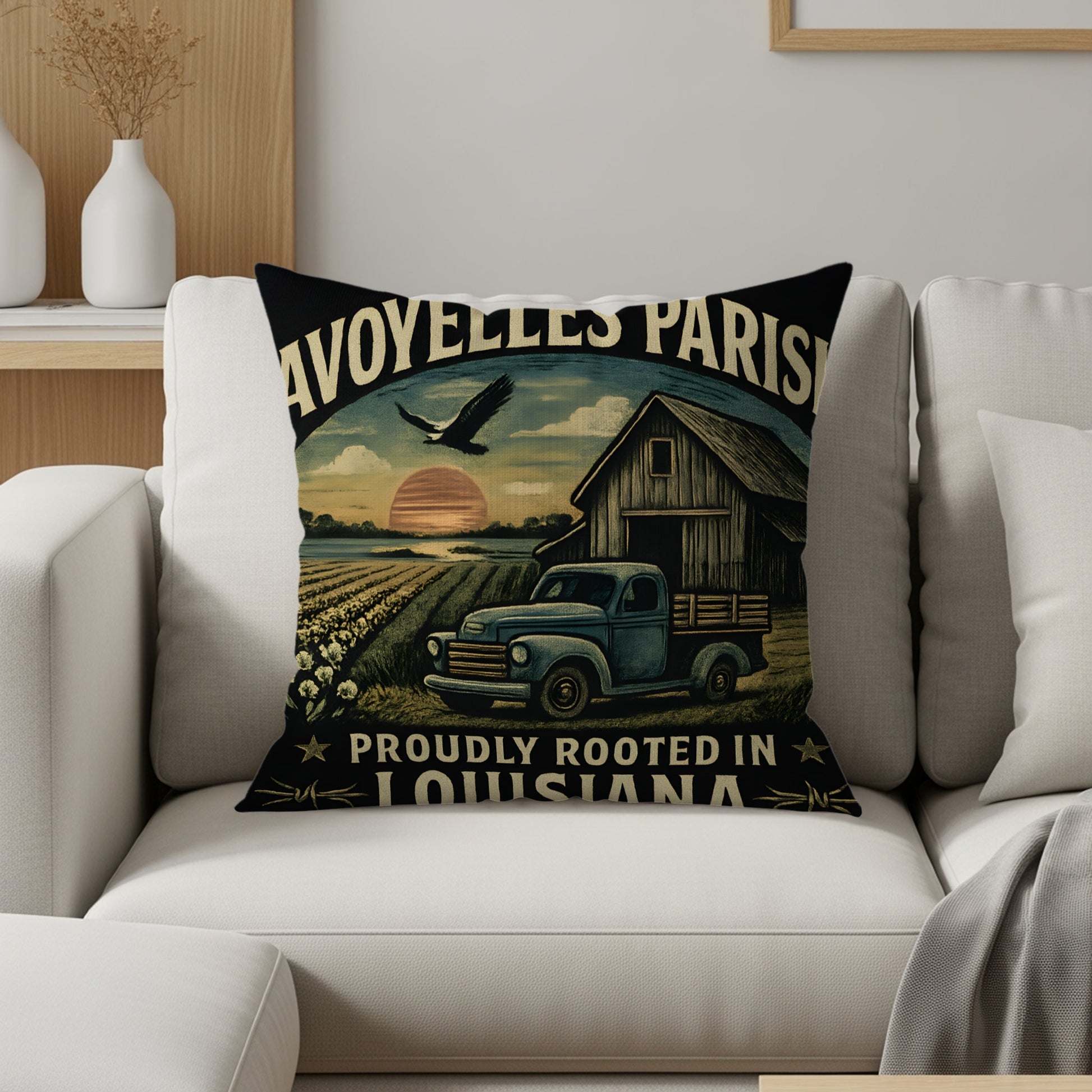Avoyelles Parish Rooted In Louisiana pillow product