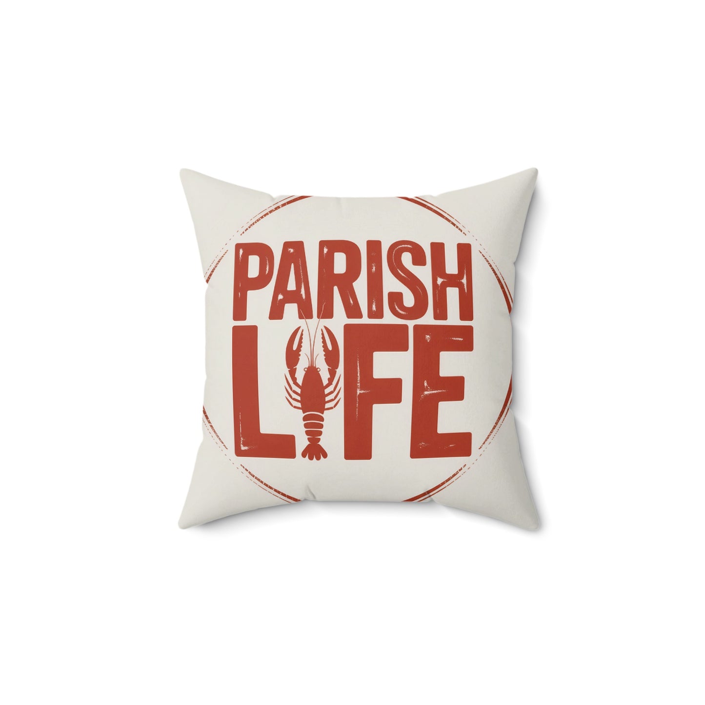 Parish Life Lobster Design Square Throw Pillow product