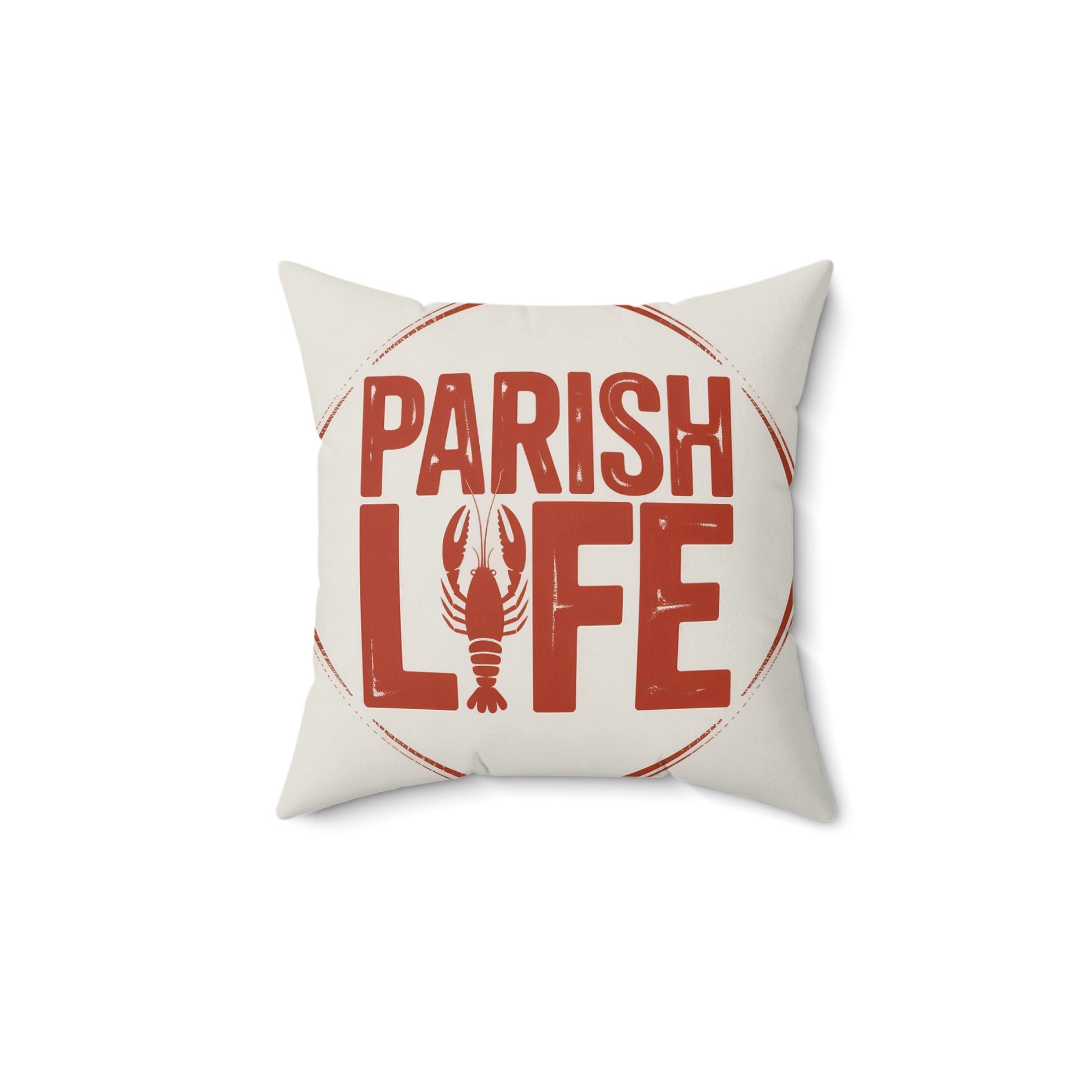 Parish Life Lobster Design Square Throw Pillow product