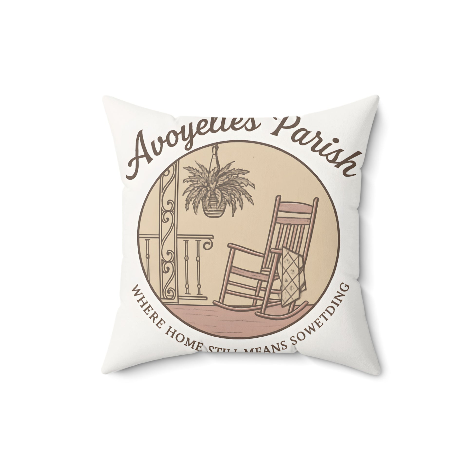 Avoyelles Parish Rocking Chair Pillow product type