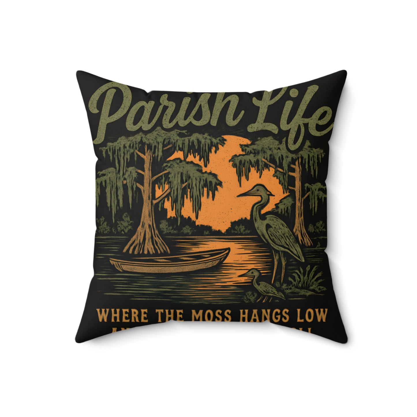 Parish Life Scenic Nature Print Throw Pillow product