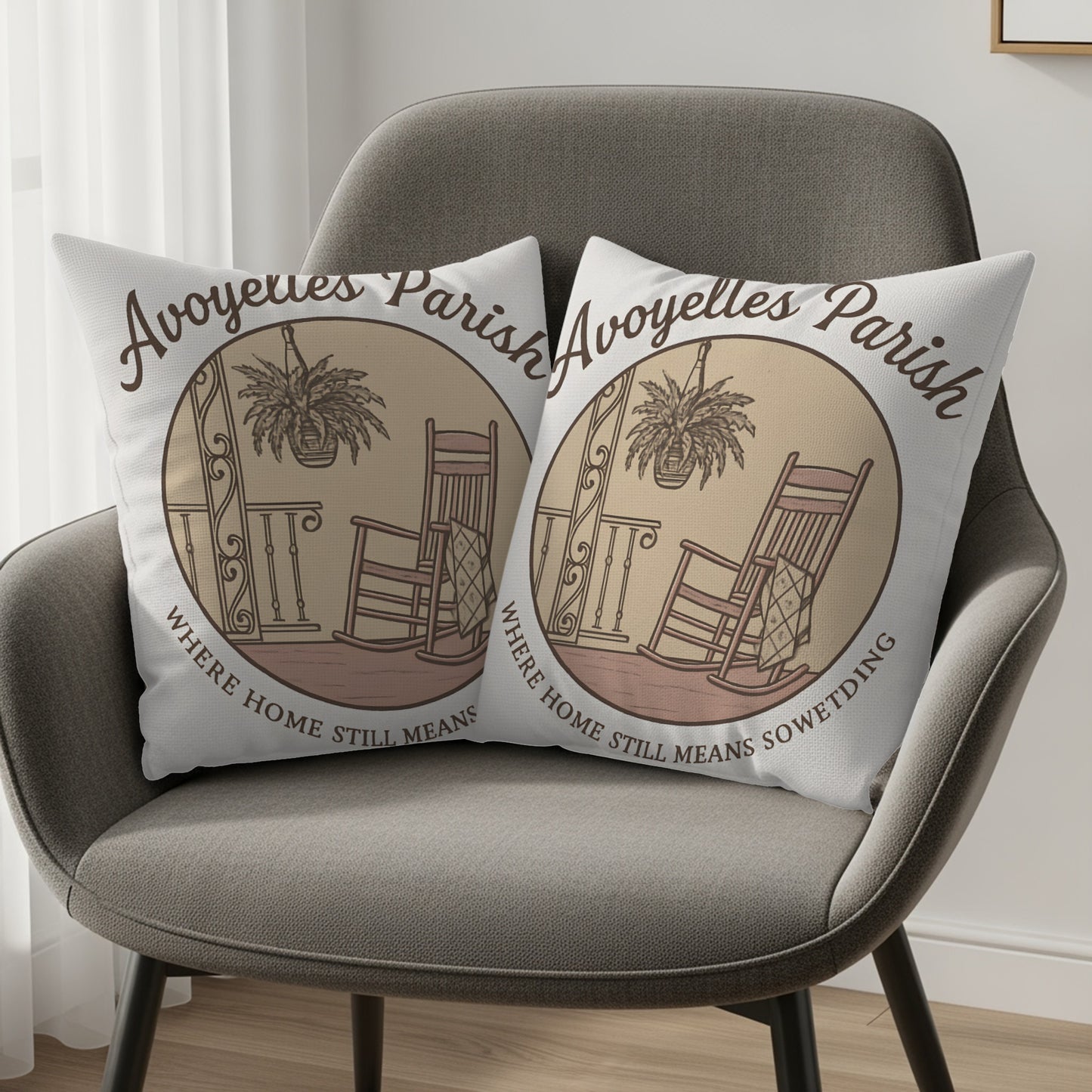 Avoyelles Parish Home Still Means Sowedding Pillows product type