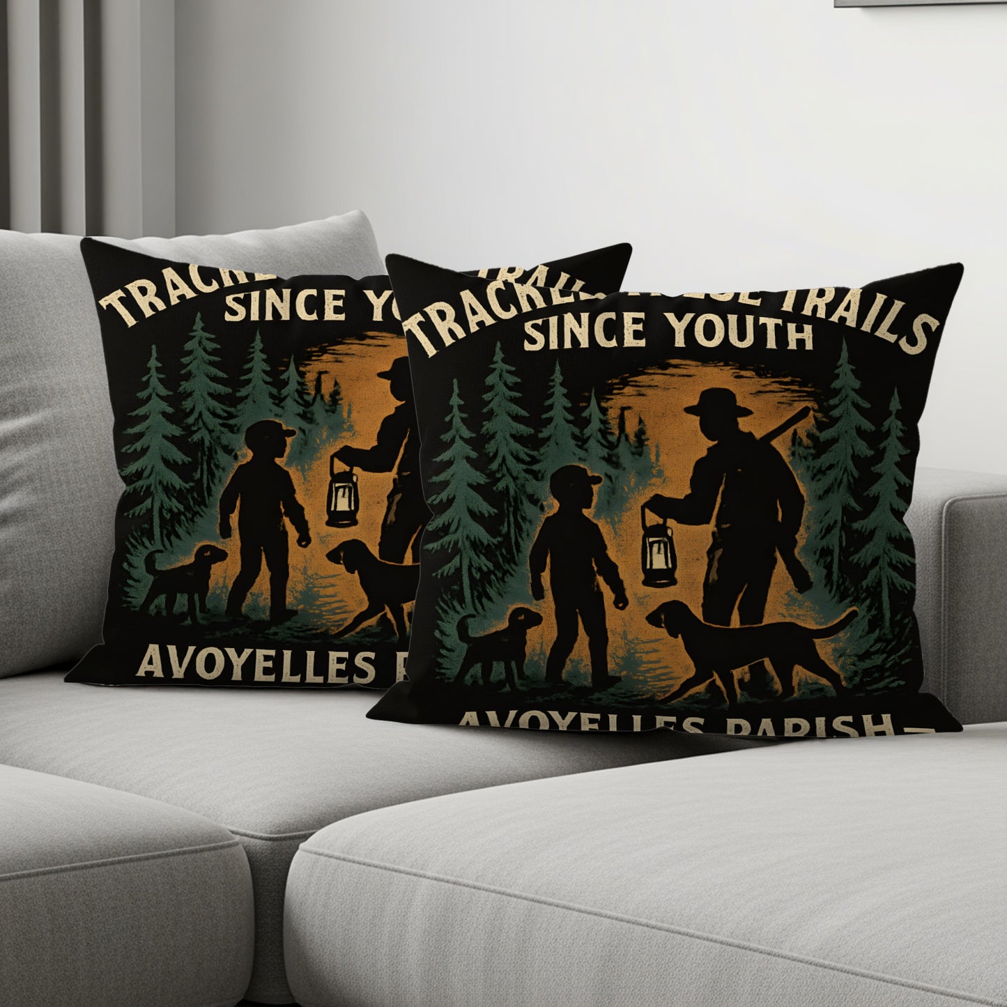Tracker Since Youth Avoyelles Parish Pillow product
