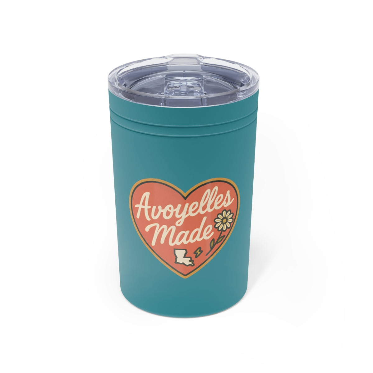 Avoyelles Made Heart Design Insulated Tumbler product