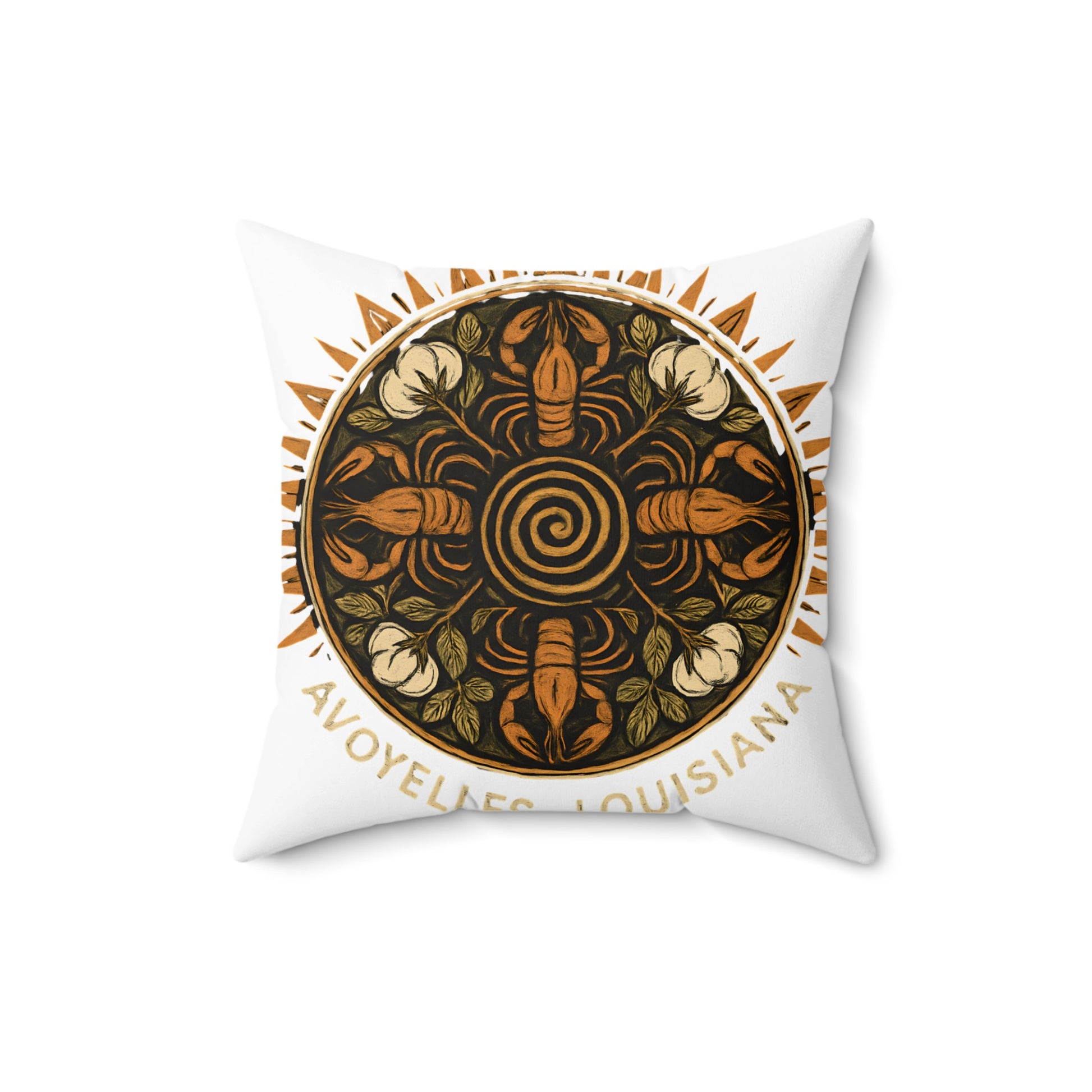 Avoyelles Louisiana Art Throw Pillow Home Decor product