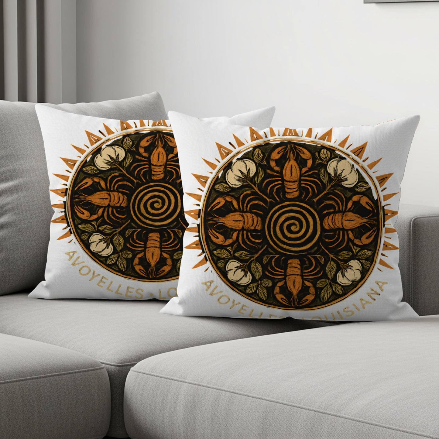 Avoyelles Louisiana Decorative Throw Pillow product