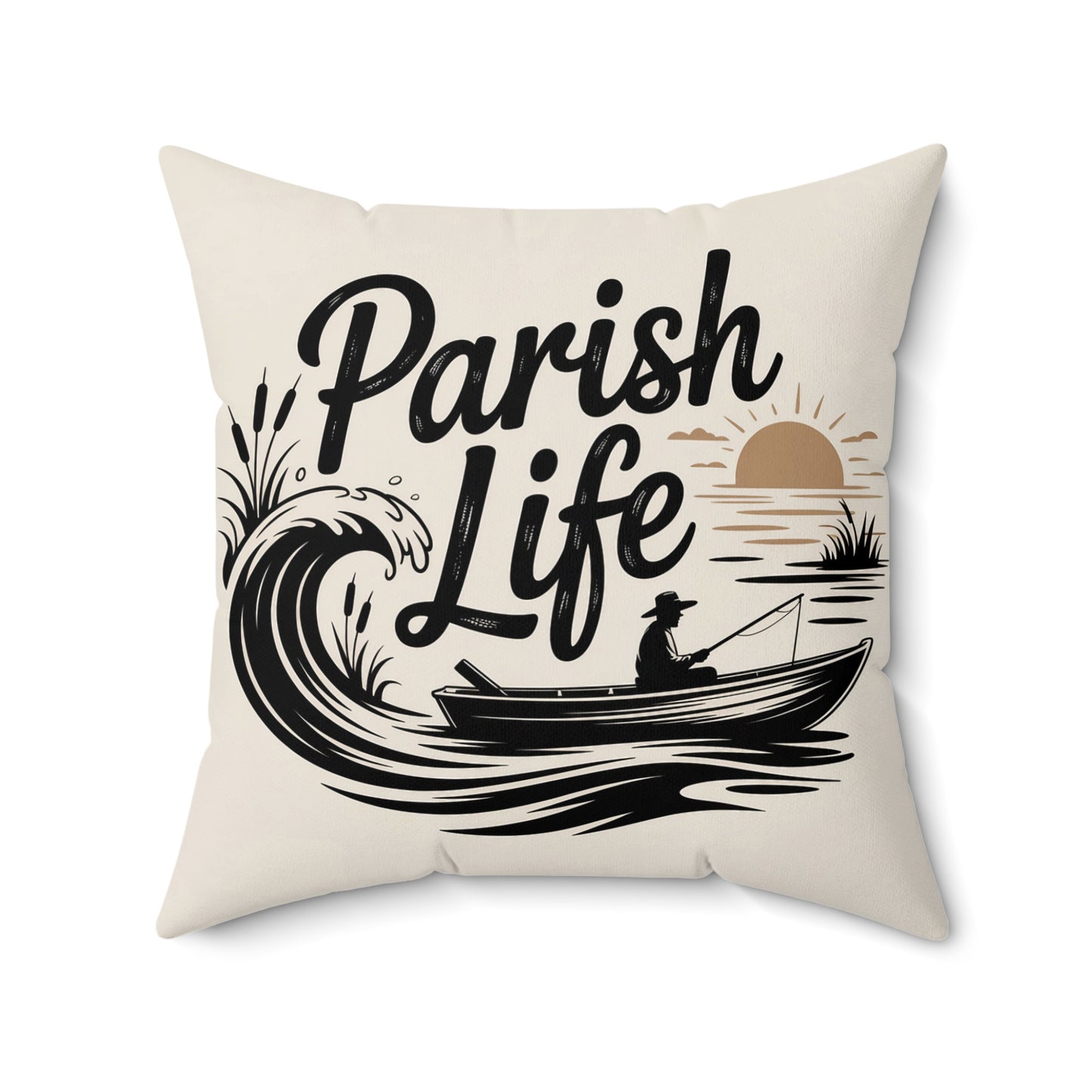 Scenic Parish Life Decorative Pillow product type