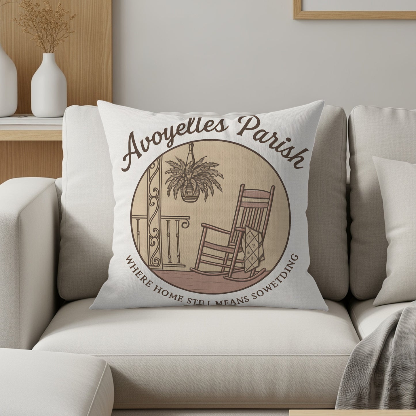 Avoyelles Parish Throw Pillow Cushion product