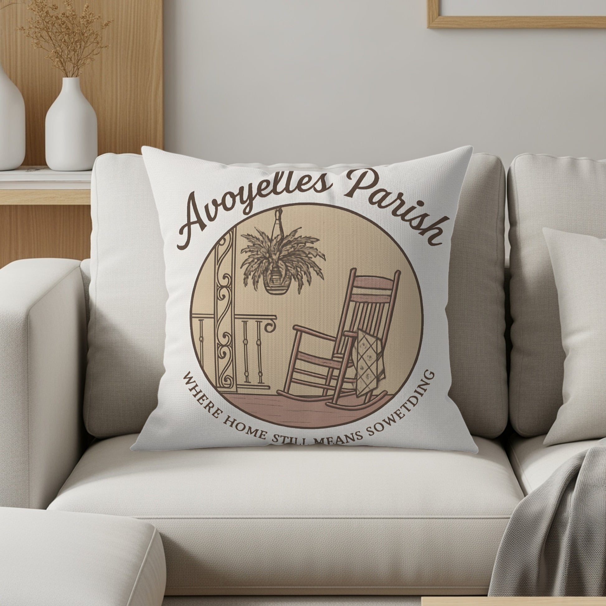 Avoyelles Parish Throw Pillow Cushion product