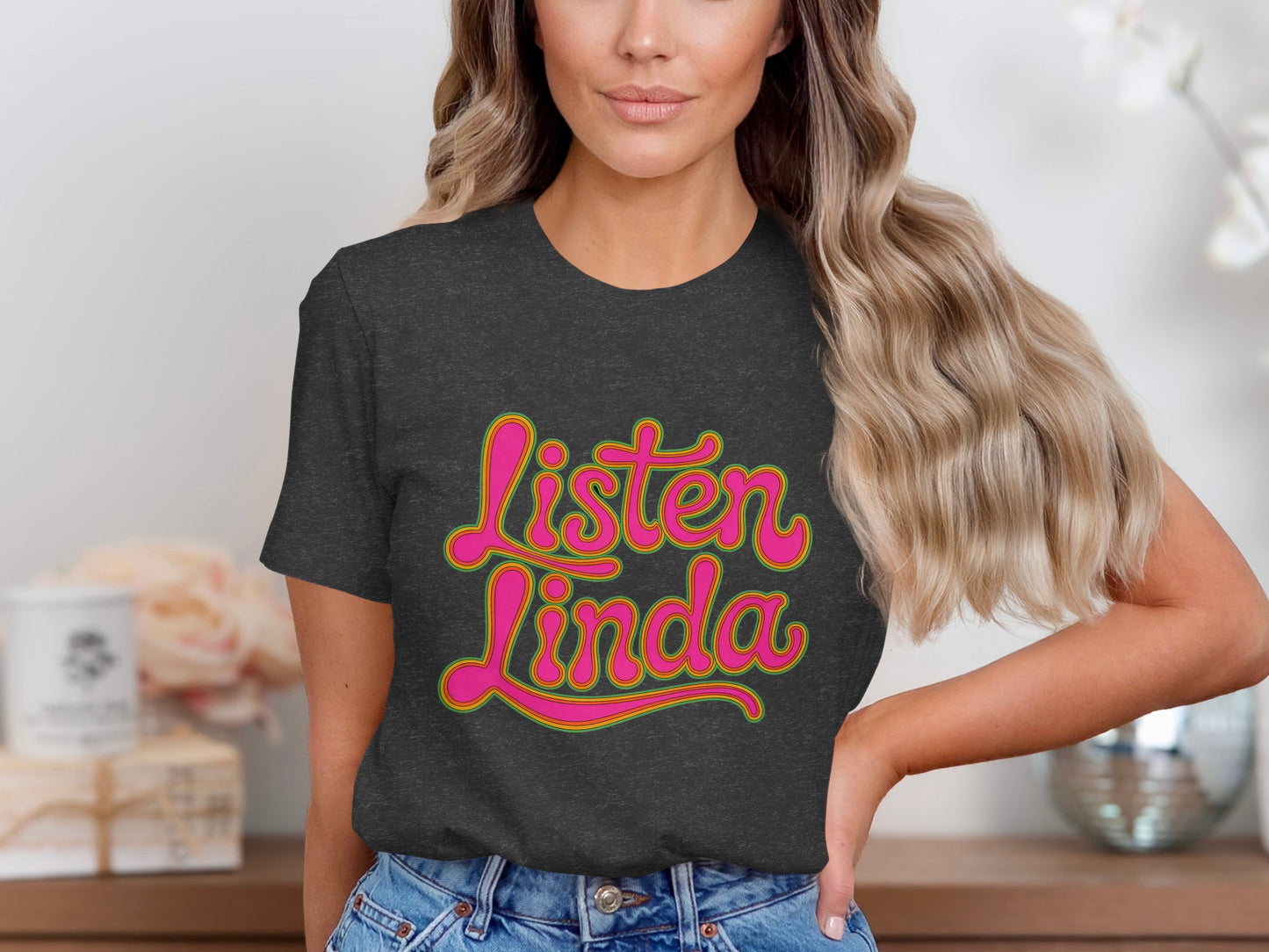 Listen Linda Graphic Tee Short Sleeve T-shirt product