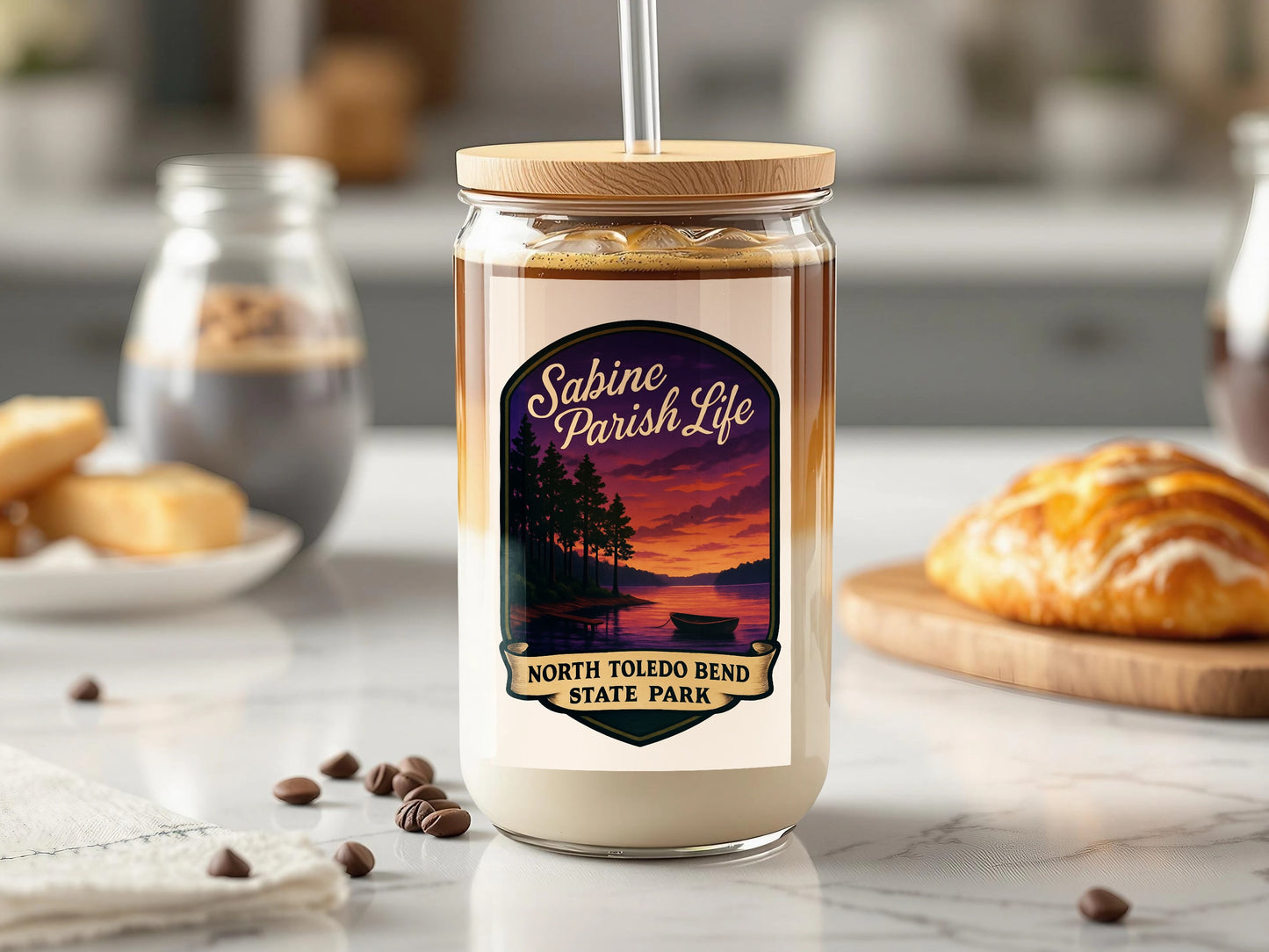 North Toledo Bend State Park Candle, Sabine Parish Life, Scented Soy Candle, Home Decor, Unique Gift Idea, Relaxing Aroma