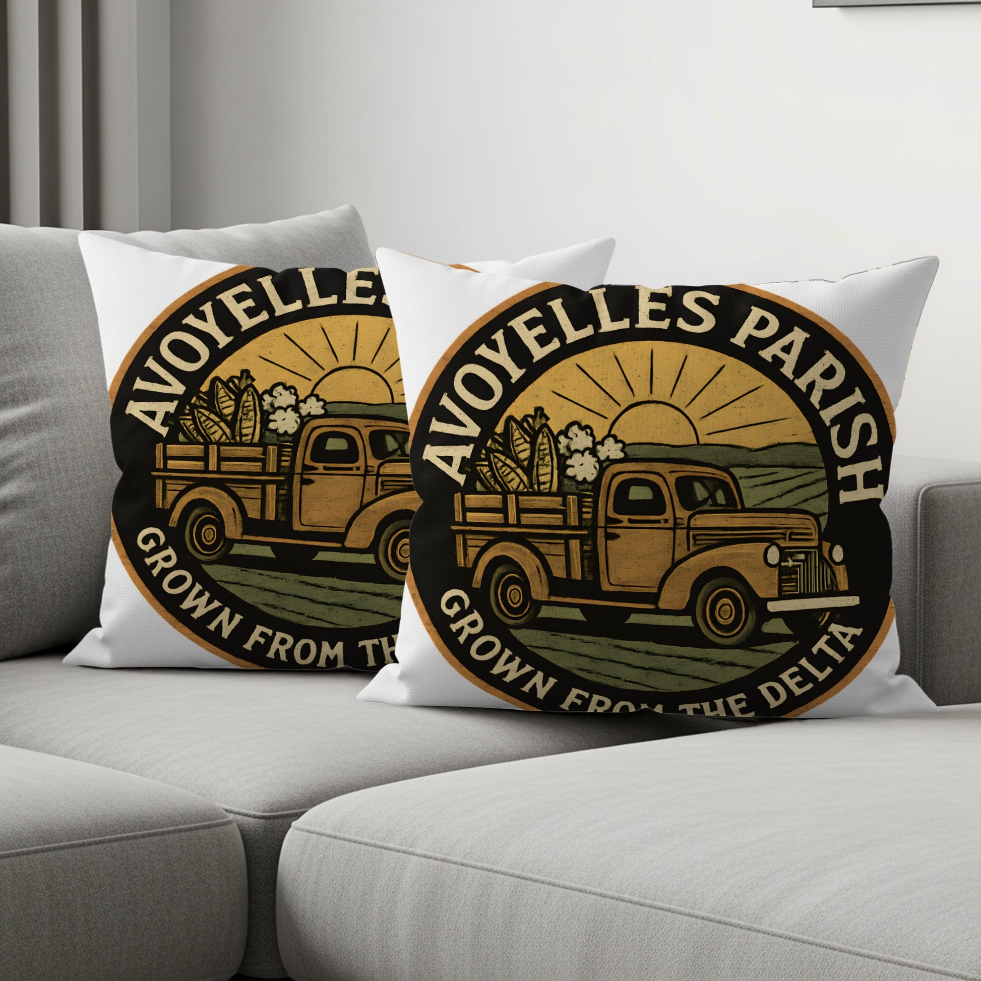Avoyelles Parish Grown From The Delta Pillow product