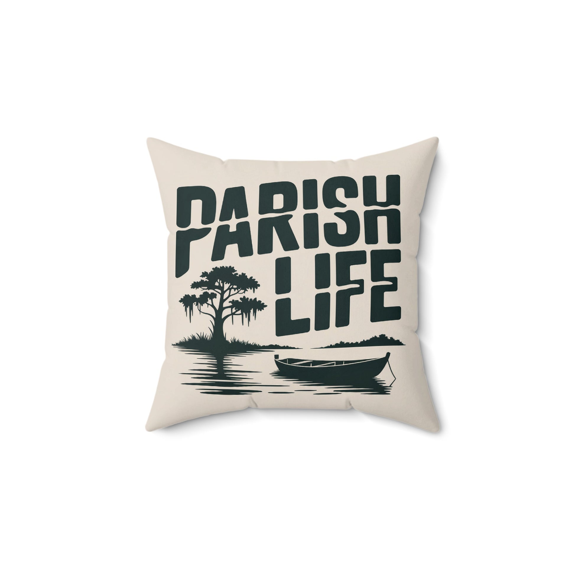 Parish Life Design Throw Pillow product type