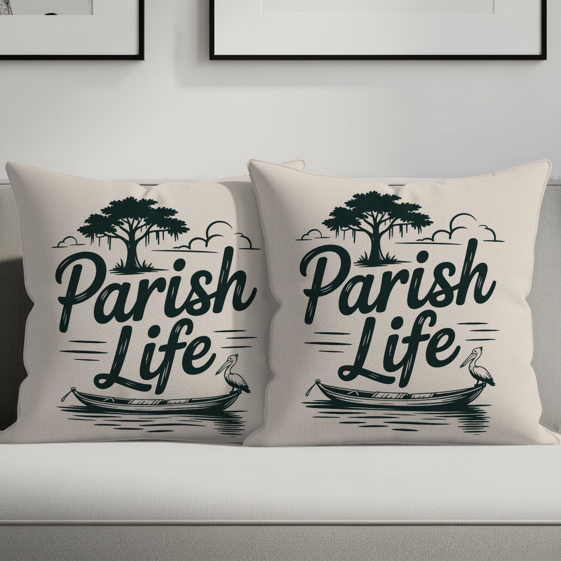 Parish Life Square Decorative Pillow product