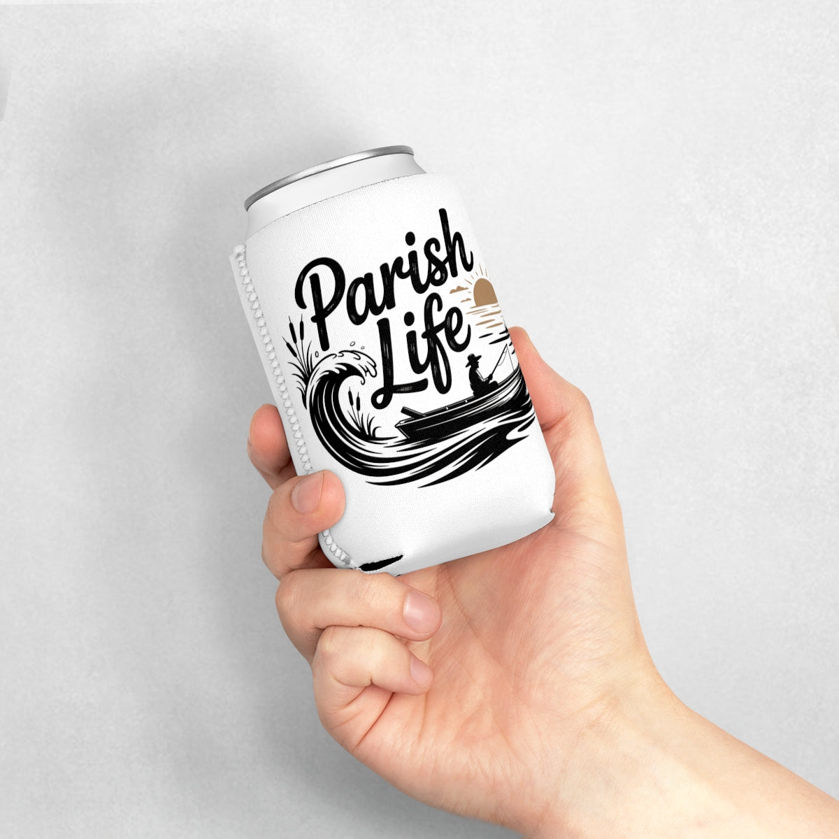 Parish Life Can Cooler with Wave Design product