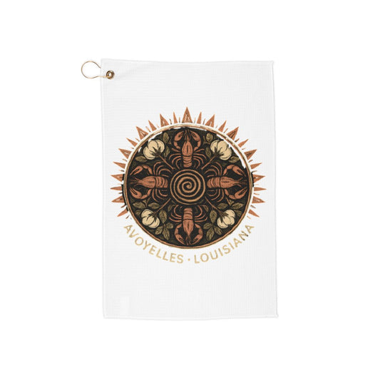 Custom Avoyelles Louisiana themed kitchen towel product