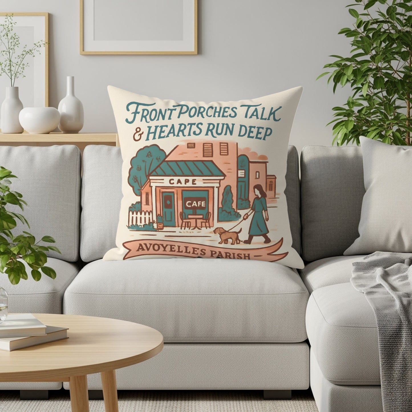 Front Porches Talk Hearts Run Deep Avoyelles Parish product type