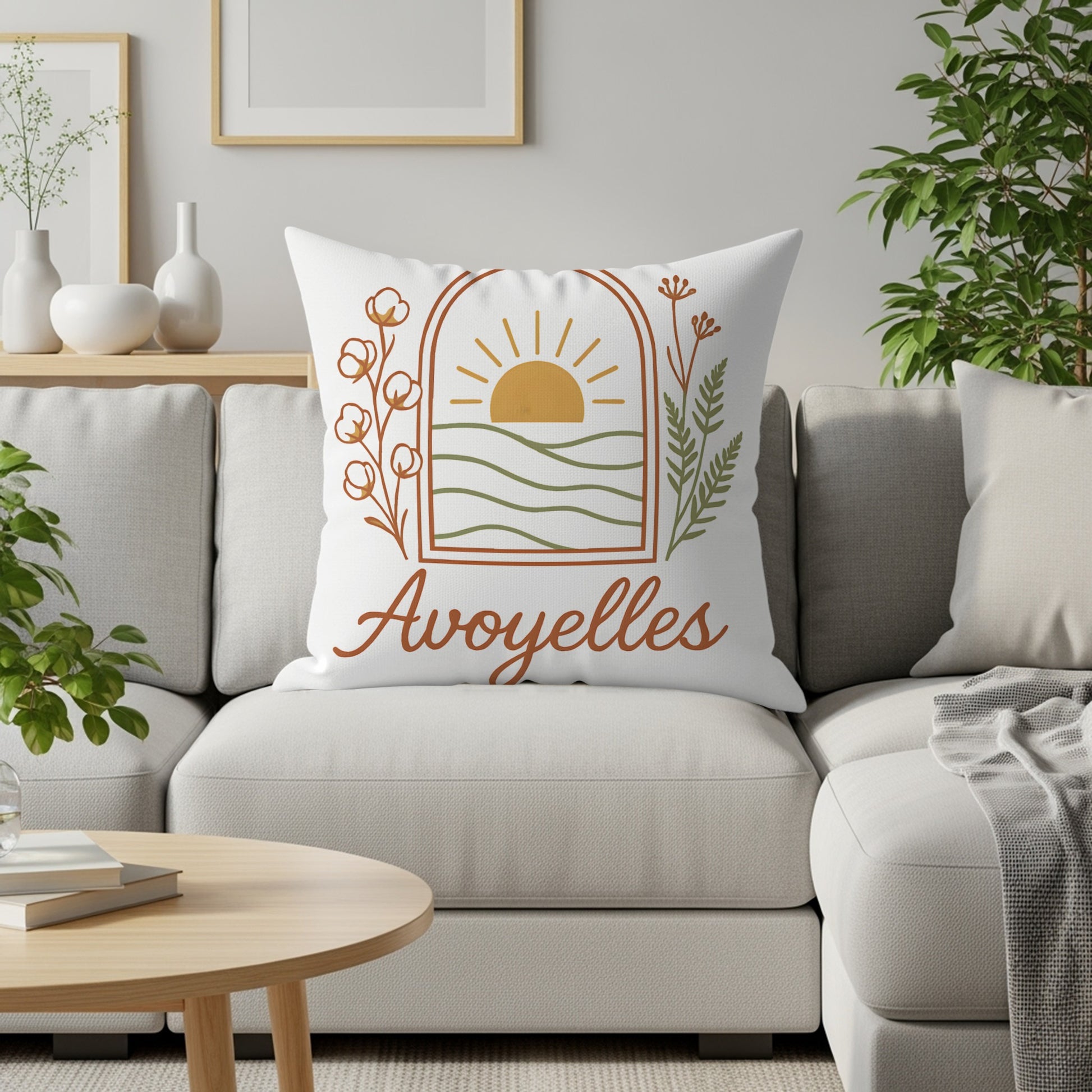 Avoyelles Sunset Design Throw Pillow product