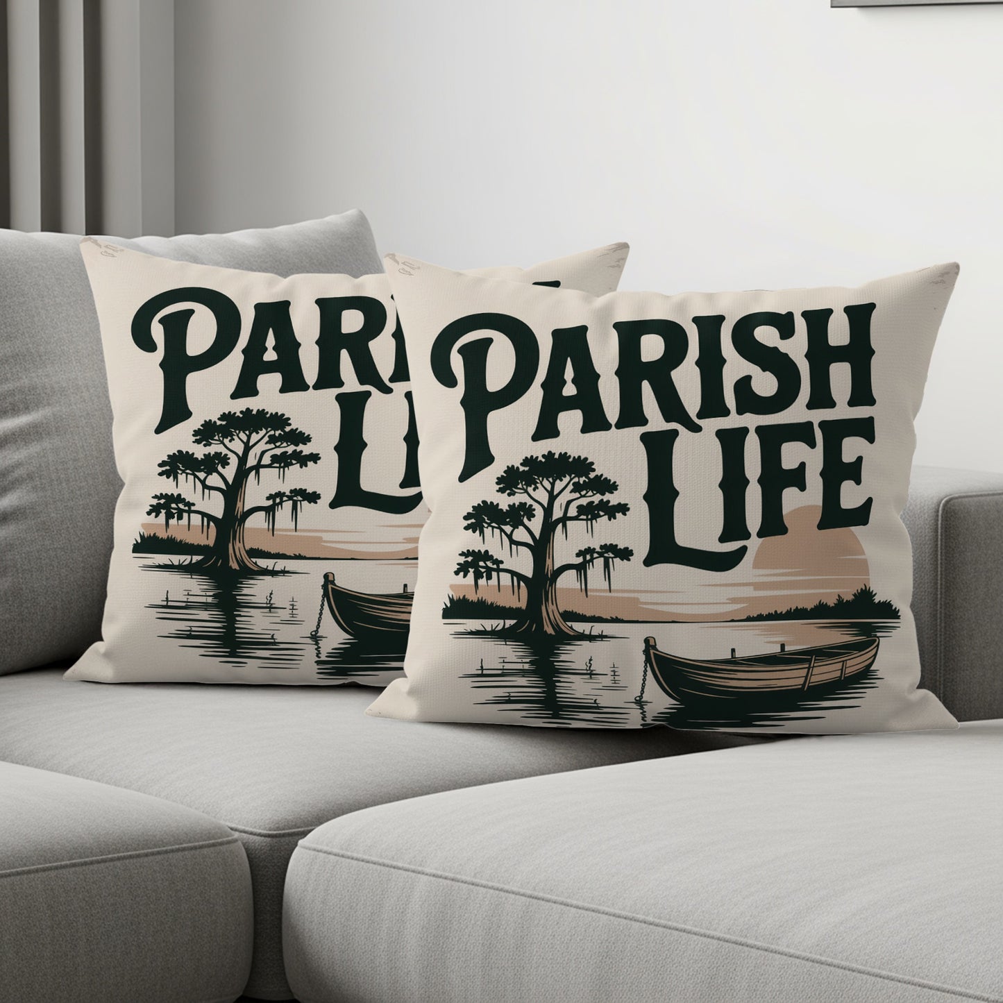 Parish Life Design Throw Pillow Cover product type