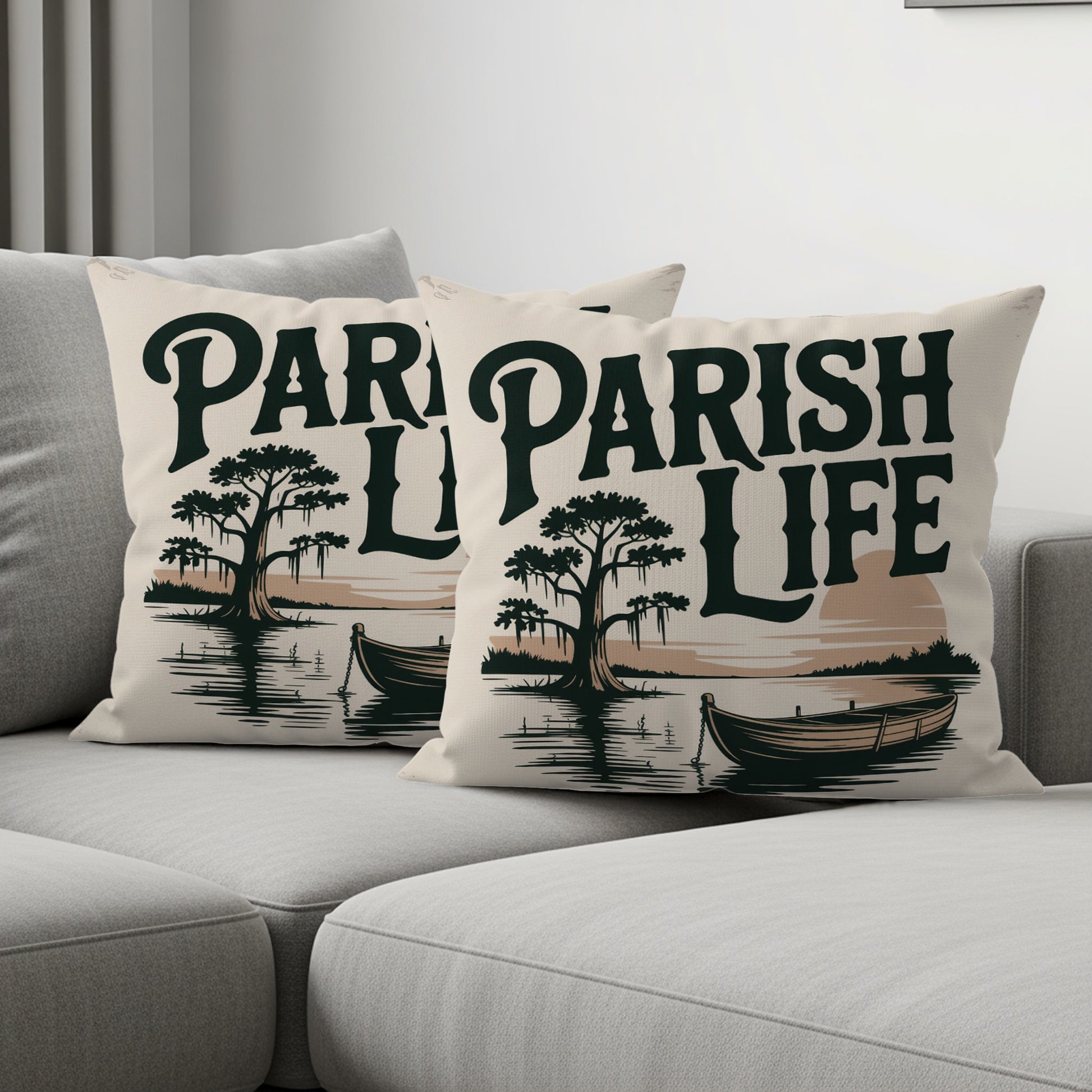 Parish Life Design Throw Pillow Cover product type