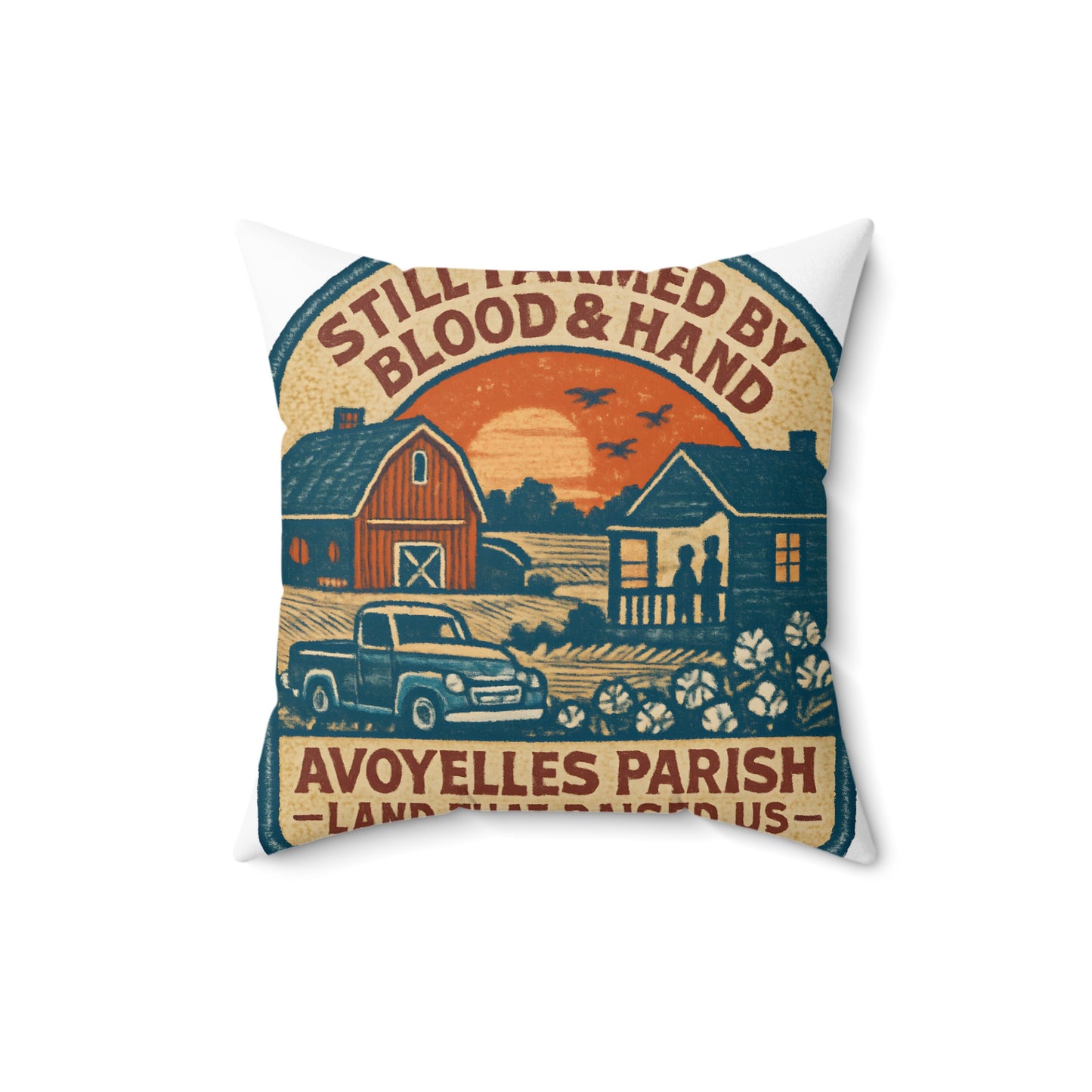 Avoyelles Parish Land of the Famous Farmhouse Pillow product type
