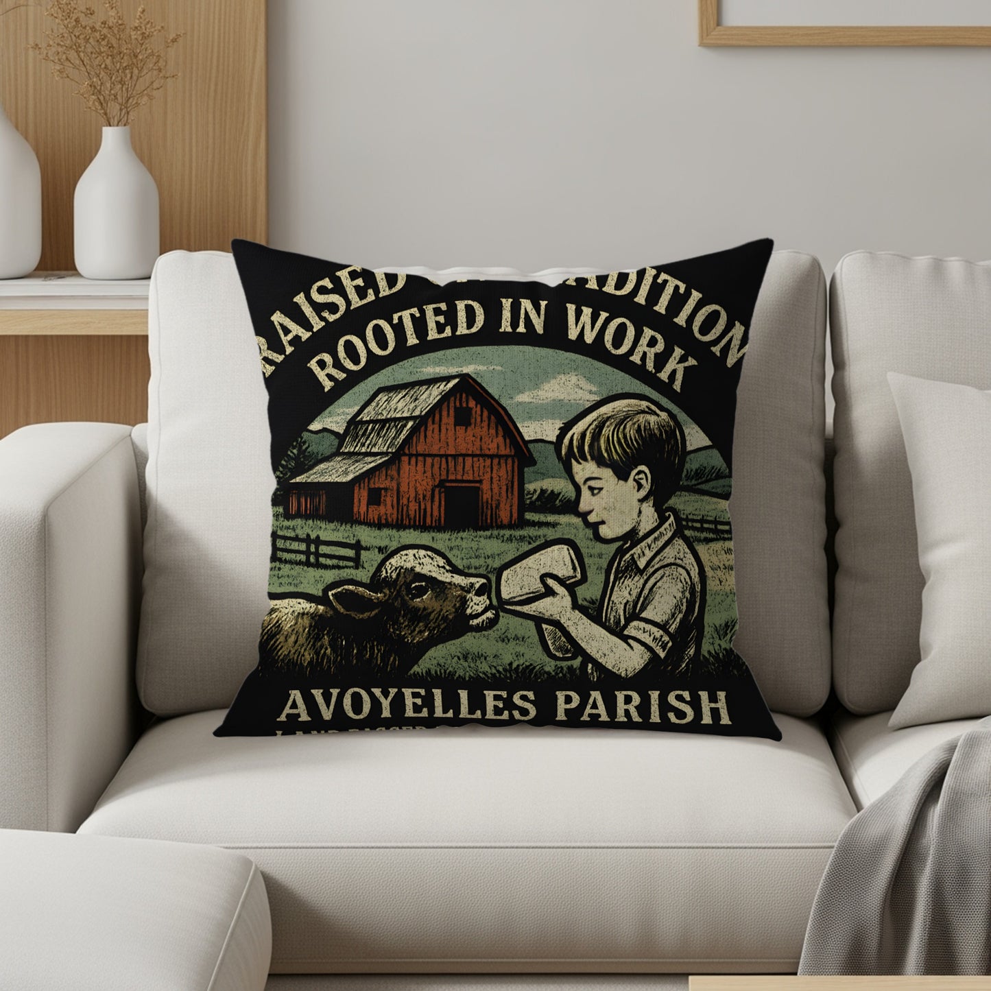 Raised Tradition Rooted in Work Avoyelles Parish product type