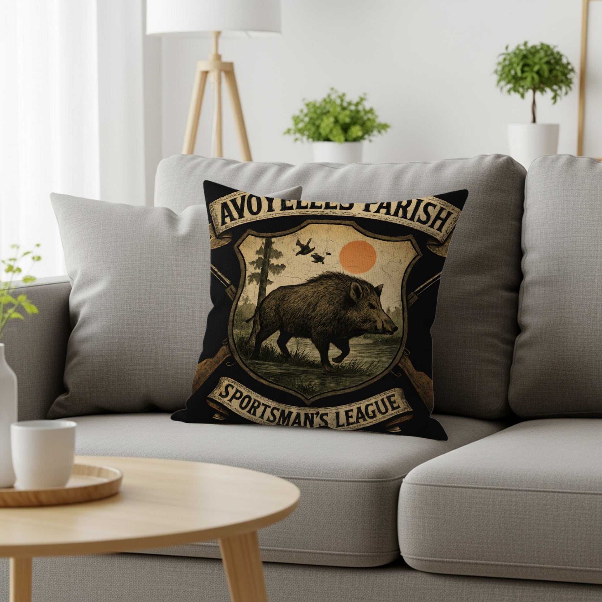 Avoyelles Parish Sportsman's League Decorative Pillow product type