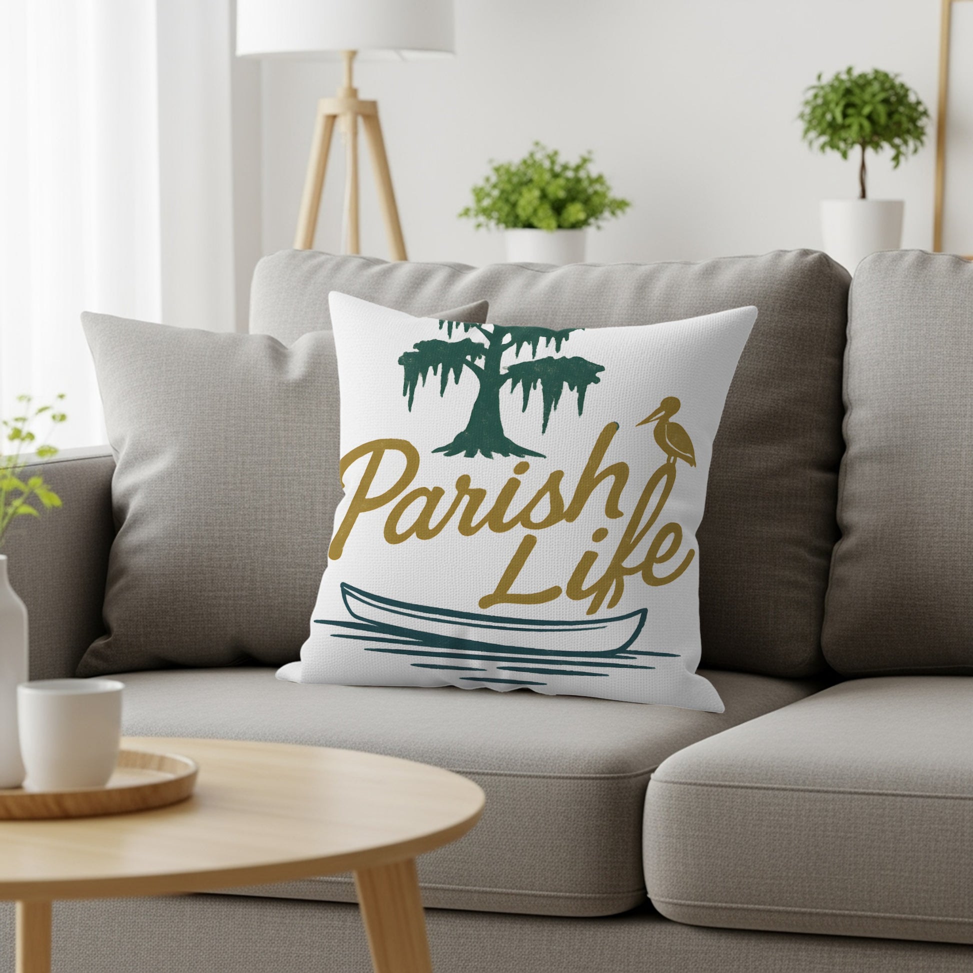 Parish Life Graphic Print Throw Pillow product