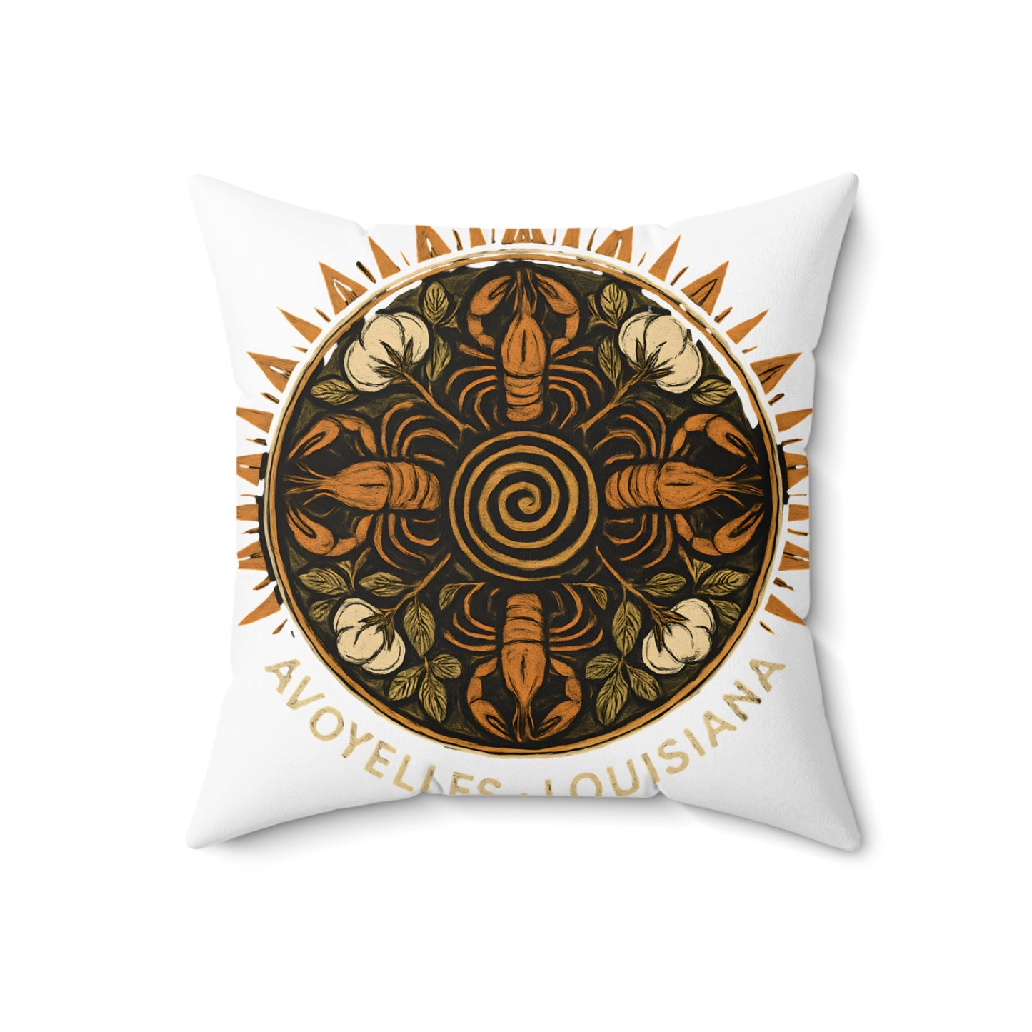 Avoyelles Louisiana Decorative Home Pillow product type