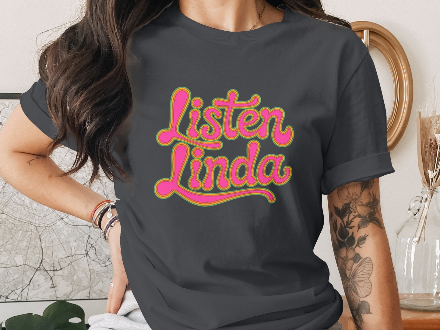 Listen Linda Graphic Tee product type