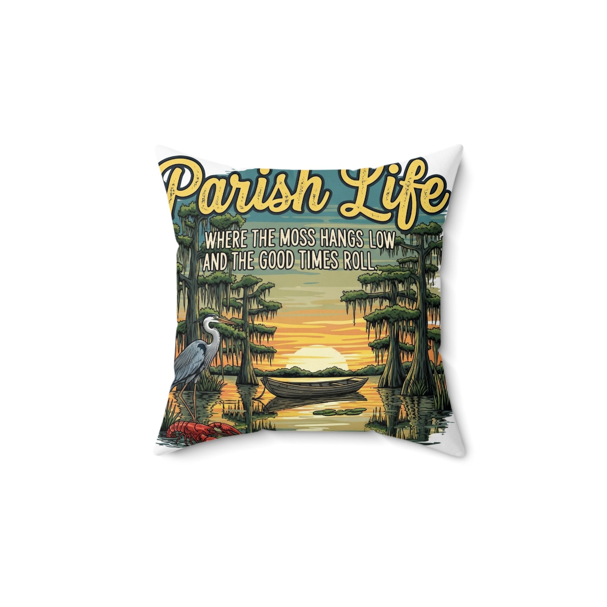 Parish Life Good Times Roll Design Pillow product