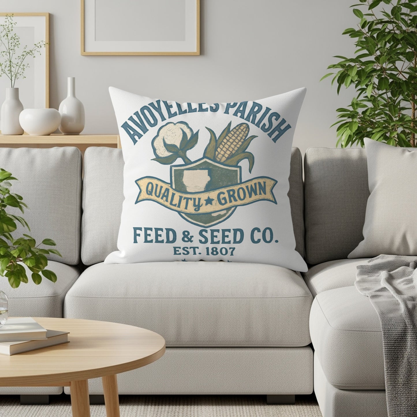 Avoyelles Parish Quality Grown Feed & Seed Co pillow product