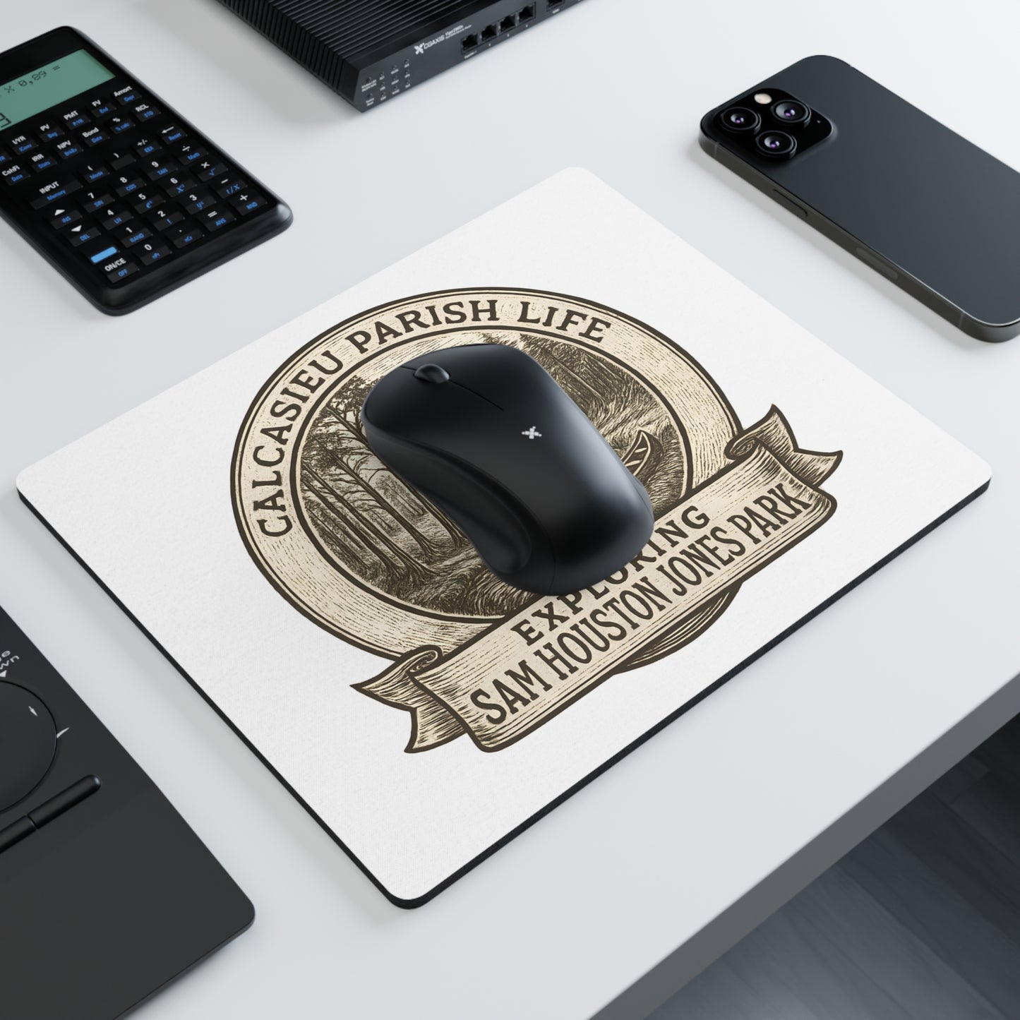 Exploring Sam Houston Jones Park Life Mousepad product type