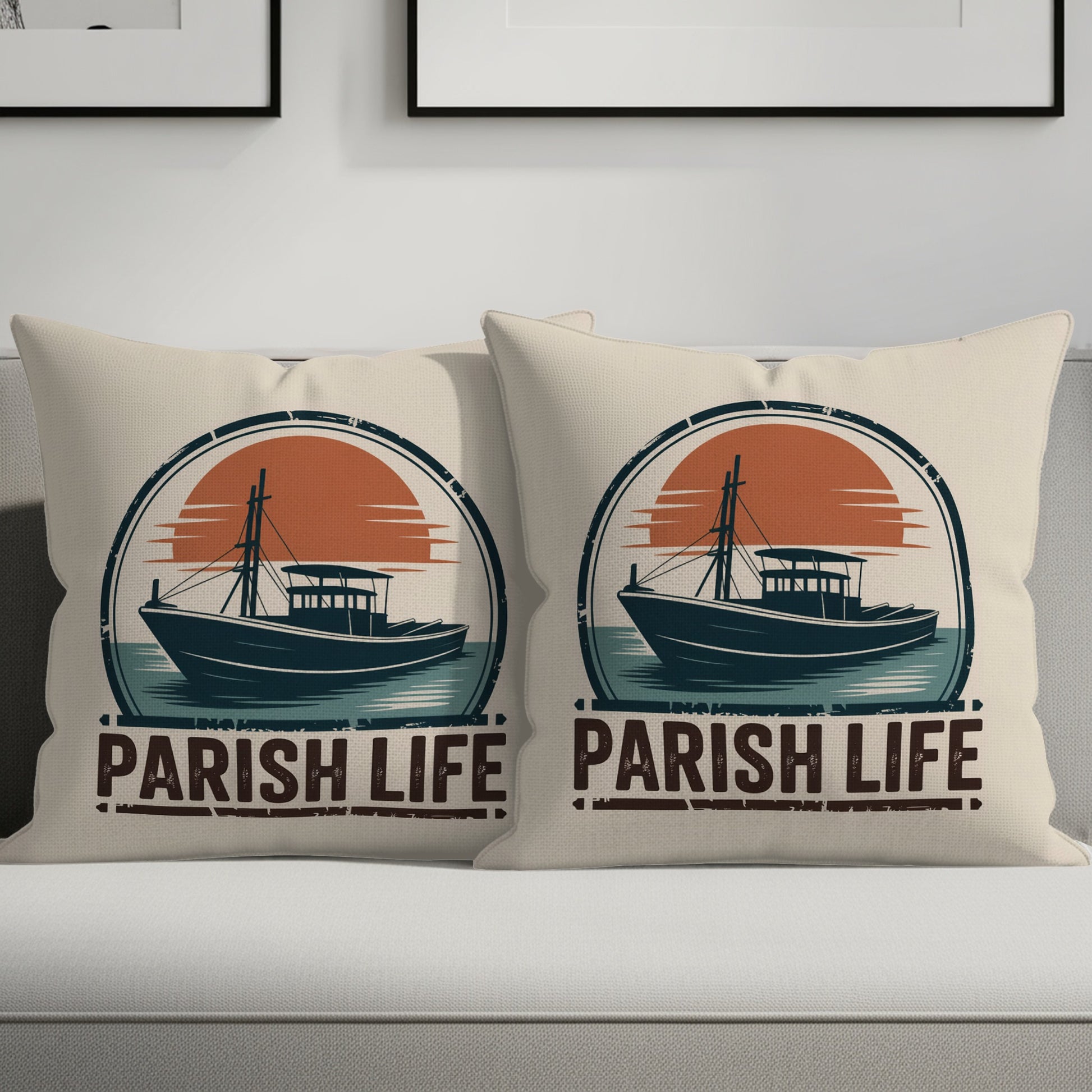 Parish Life Graphic Decorative Pillow product