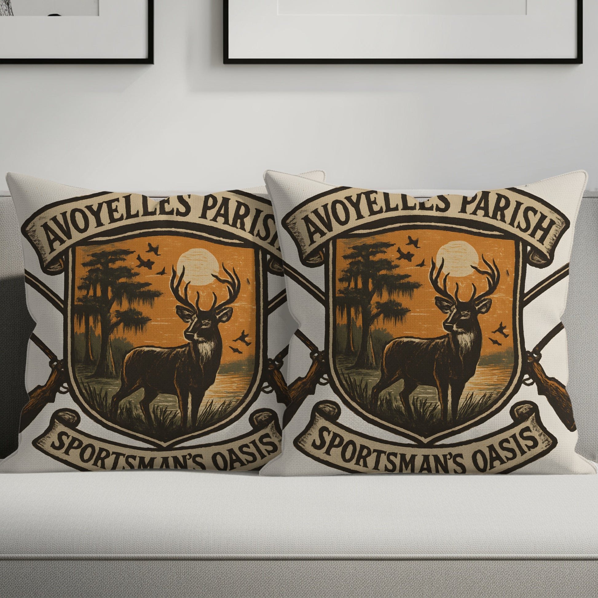 Avoyelles Parish Sportsman's Oasis Deer Design Pillow product