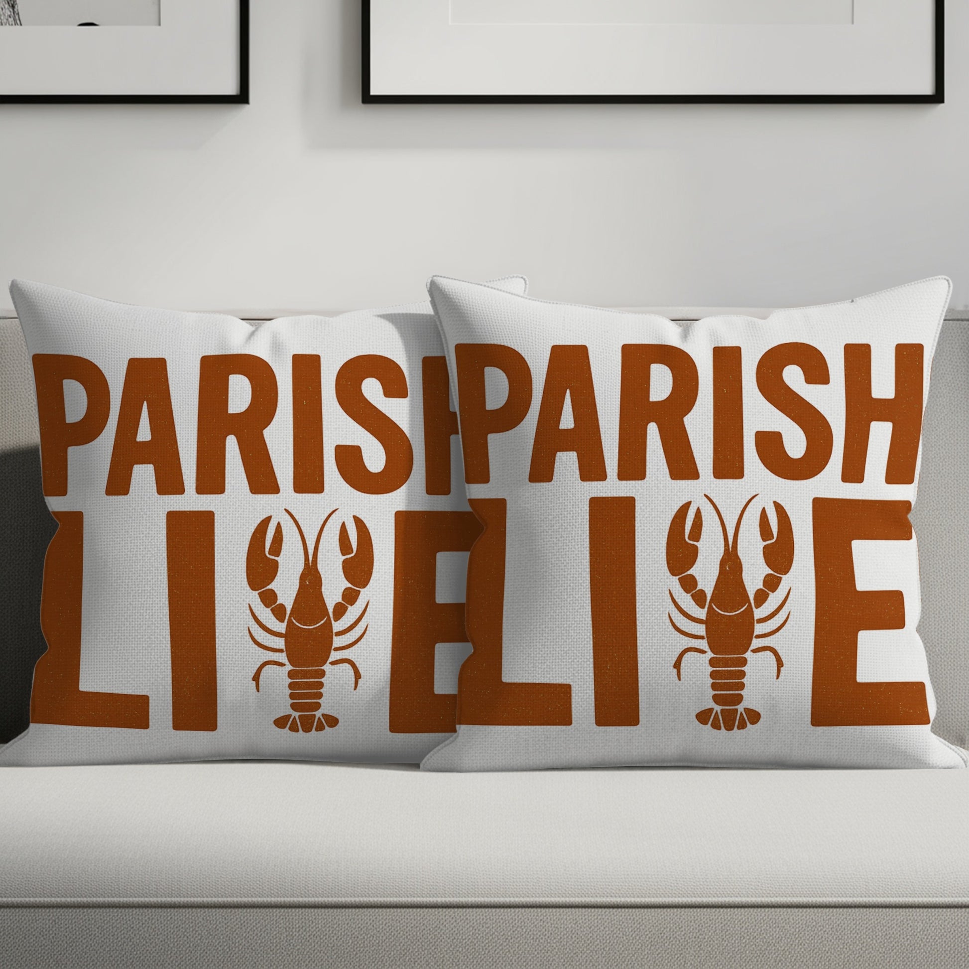 Parish Life Print Cushion Cover product