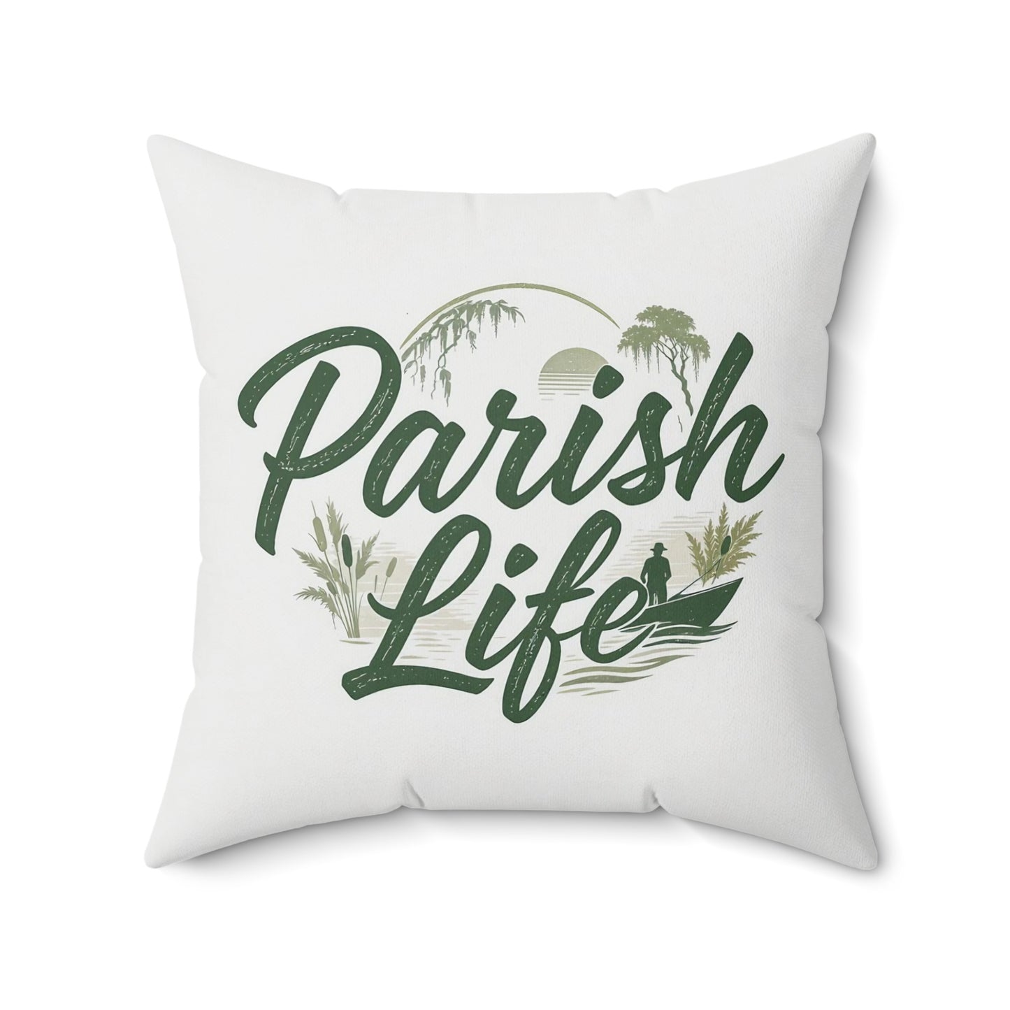 Parish Life Scenic Throw Pillow product