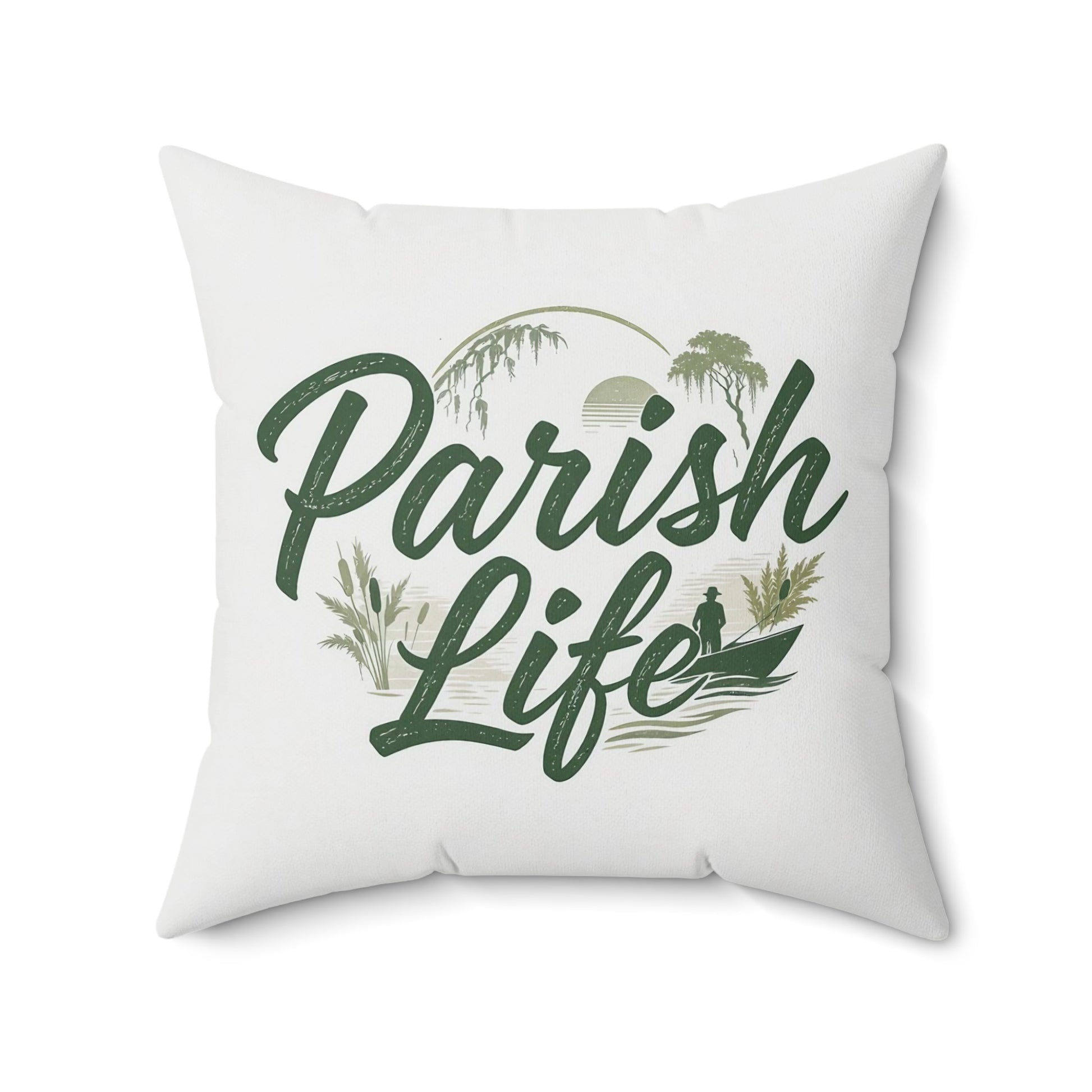 Parish Life Scenic Throw Pillow product