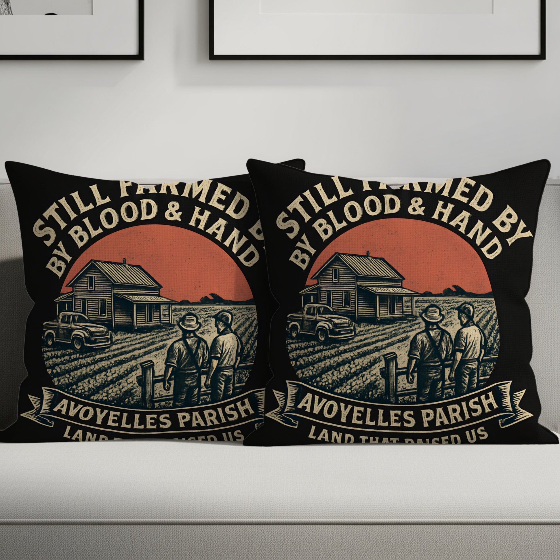 Avoyelles Parish Decorative Pillow Set Nostalgic product