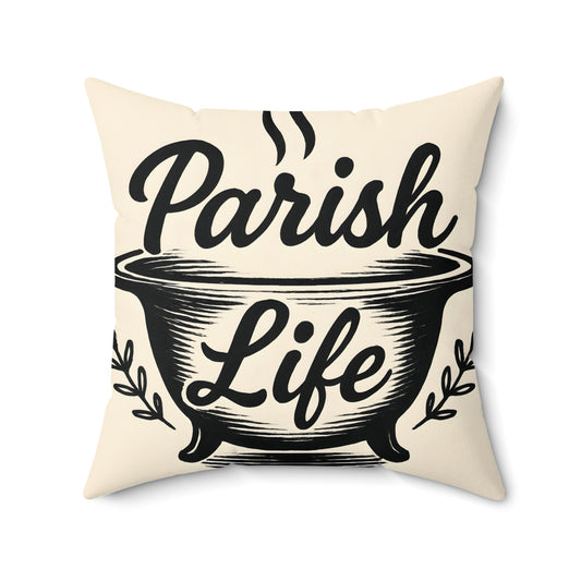 Parish Life Print Decorative Throw Pillow product type