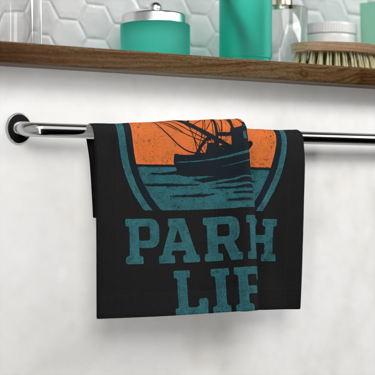Parh Life Boat Design Towel Product