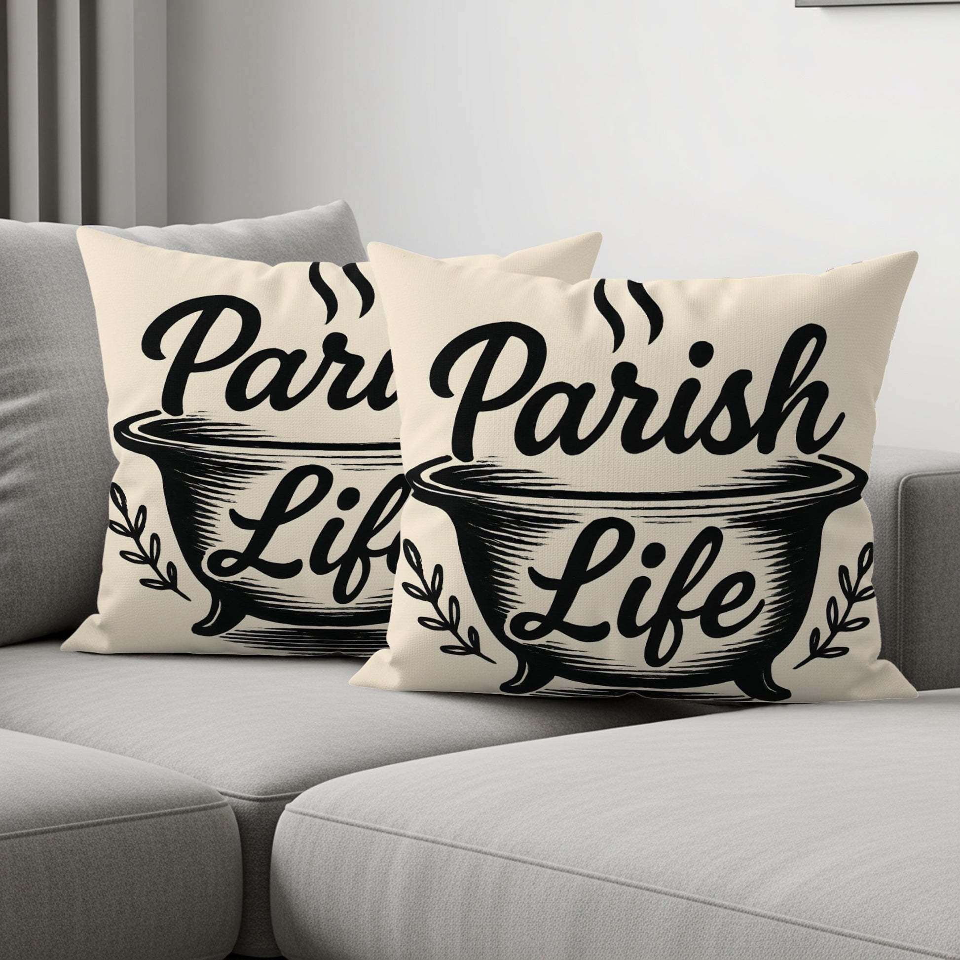Parish Life Printed Decorative Pillow product