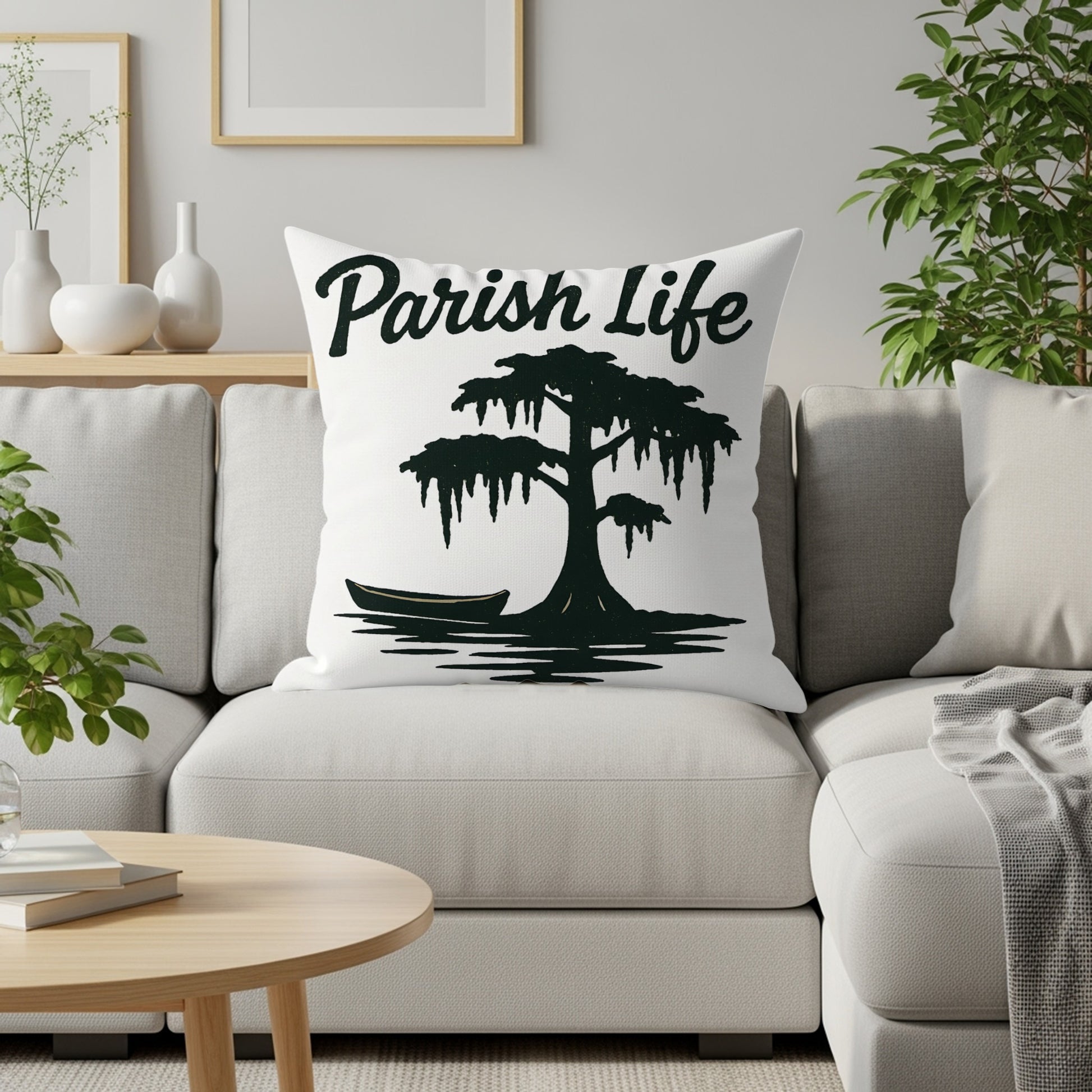 Parish Life Throw Pillow product type