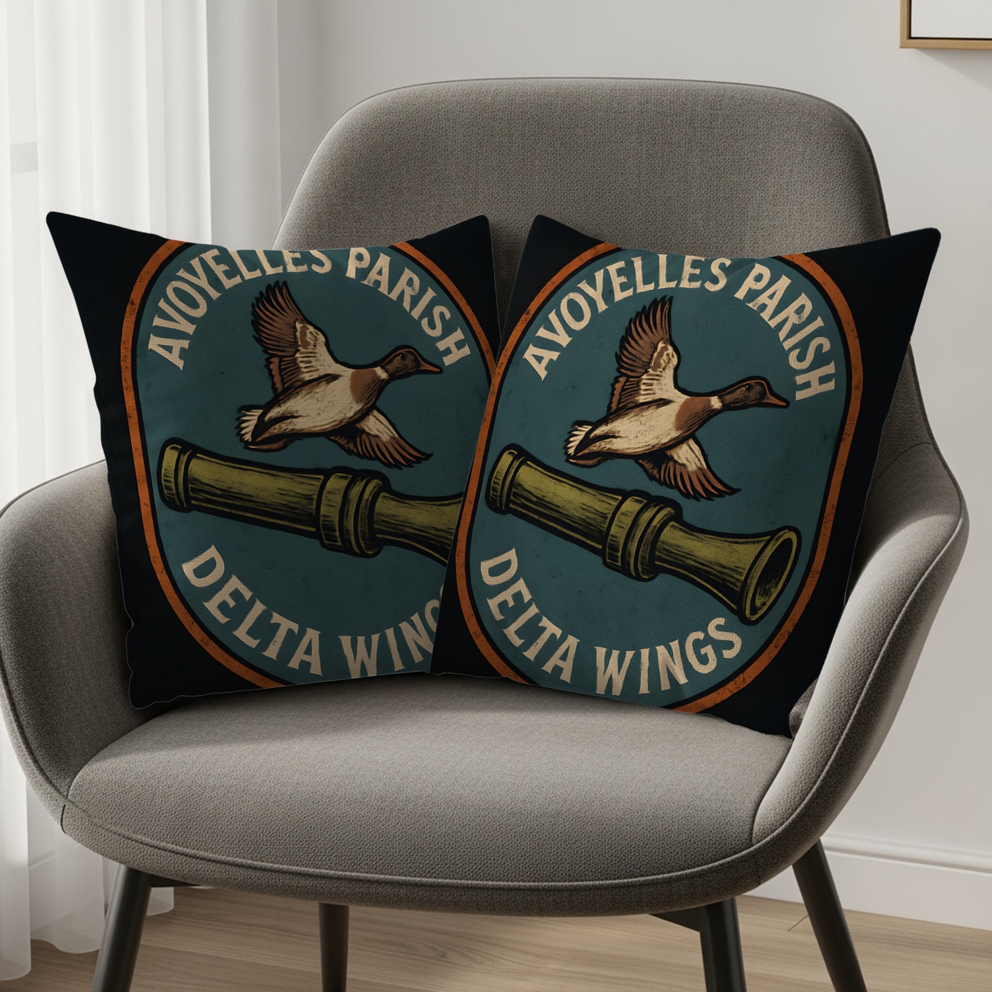 Avoyelles Parish Delta Wings Decorative Pillow product