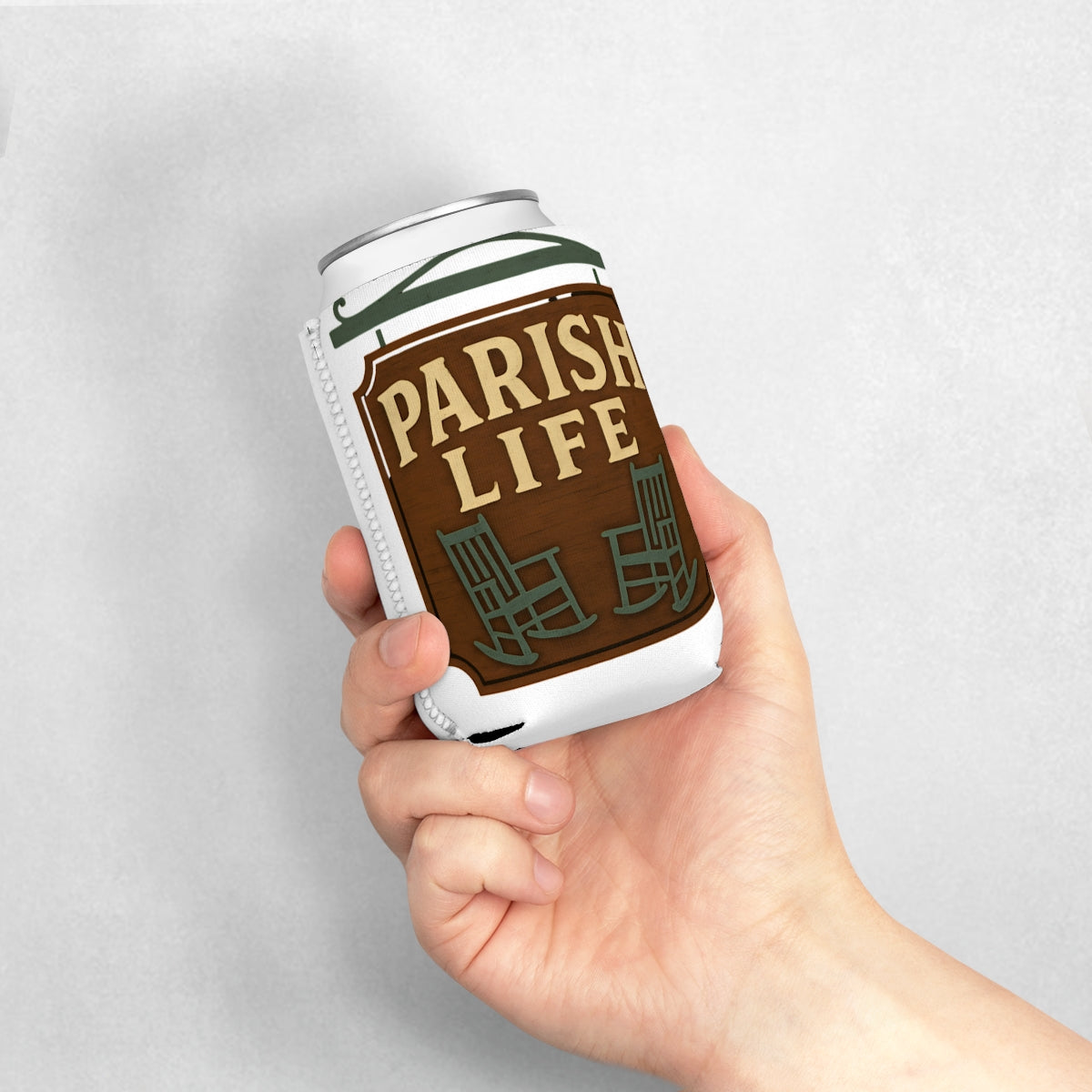 Parish Life Rustic Chair Design Insulated Drink Holder product