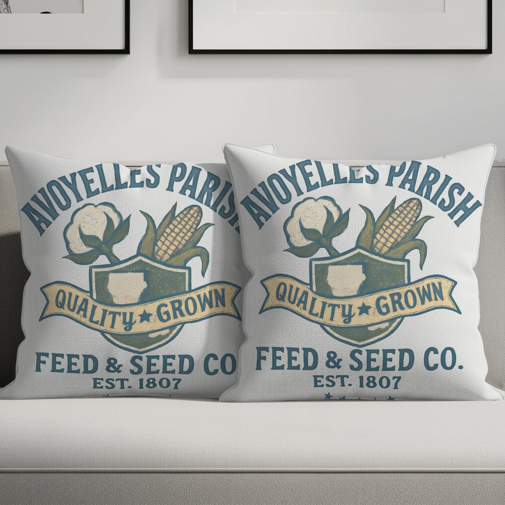 Avoyelles Parish Quality Grown Feed Seed Co Pillow product