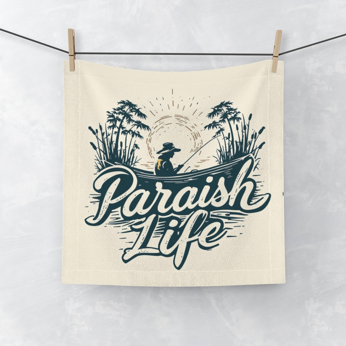 Paraish Life Graphic Print Towel Wall Hanging product type