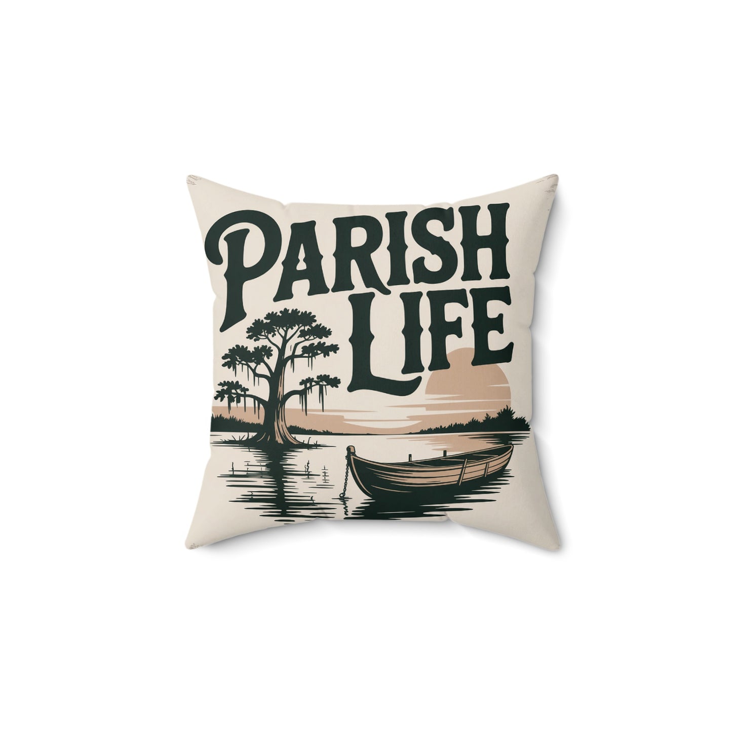Parish Life Scenic Print Throw Pillow product type