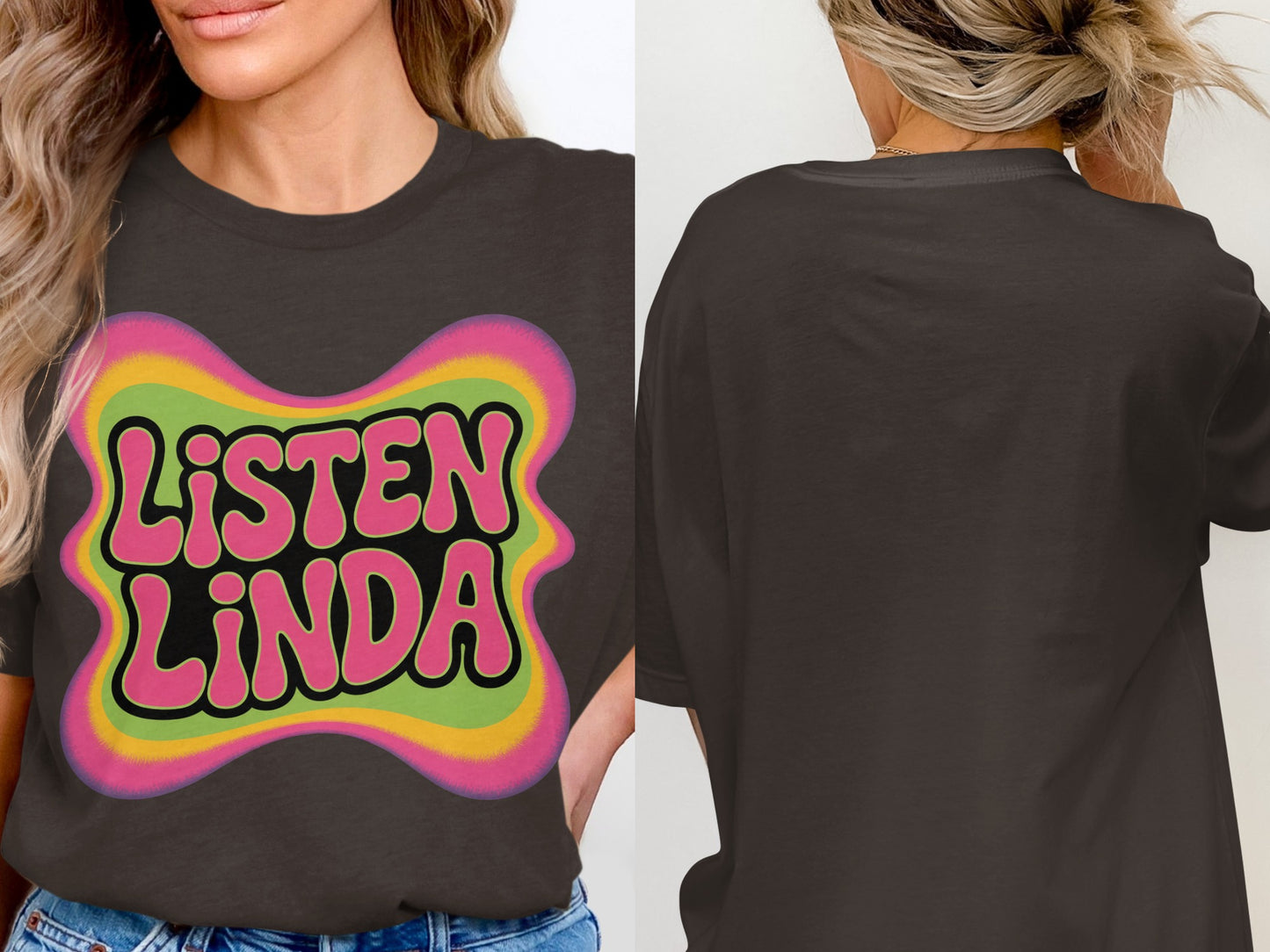 Listen Linda Graphic Tee Short Sleeve Shirt product type