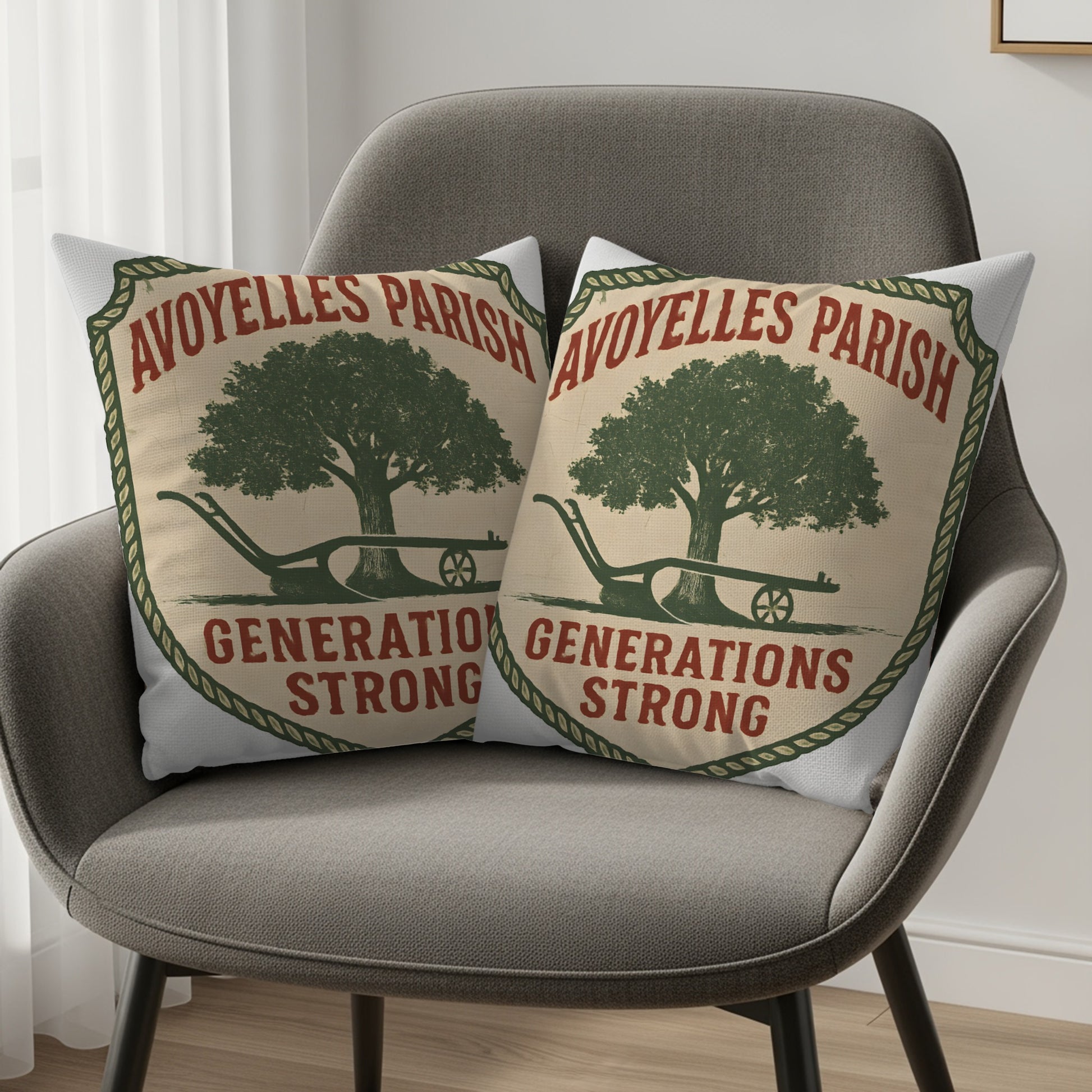 AVOYELLES PARISH GENERATIONS STRONG Pillow product